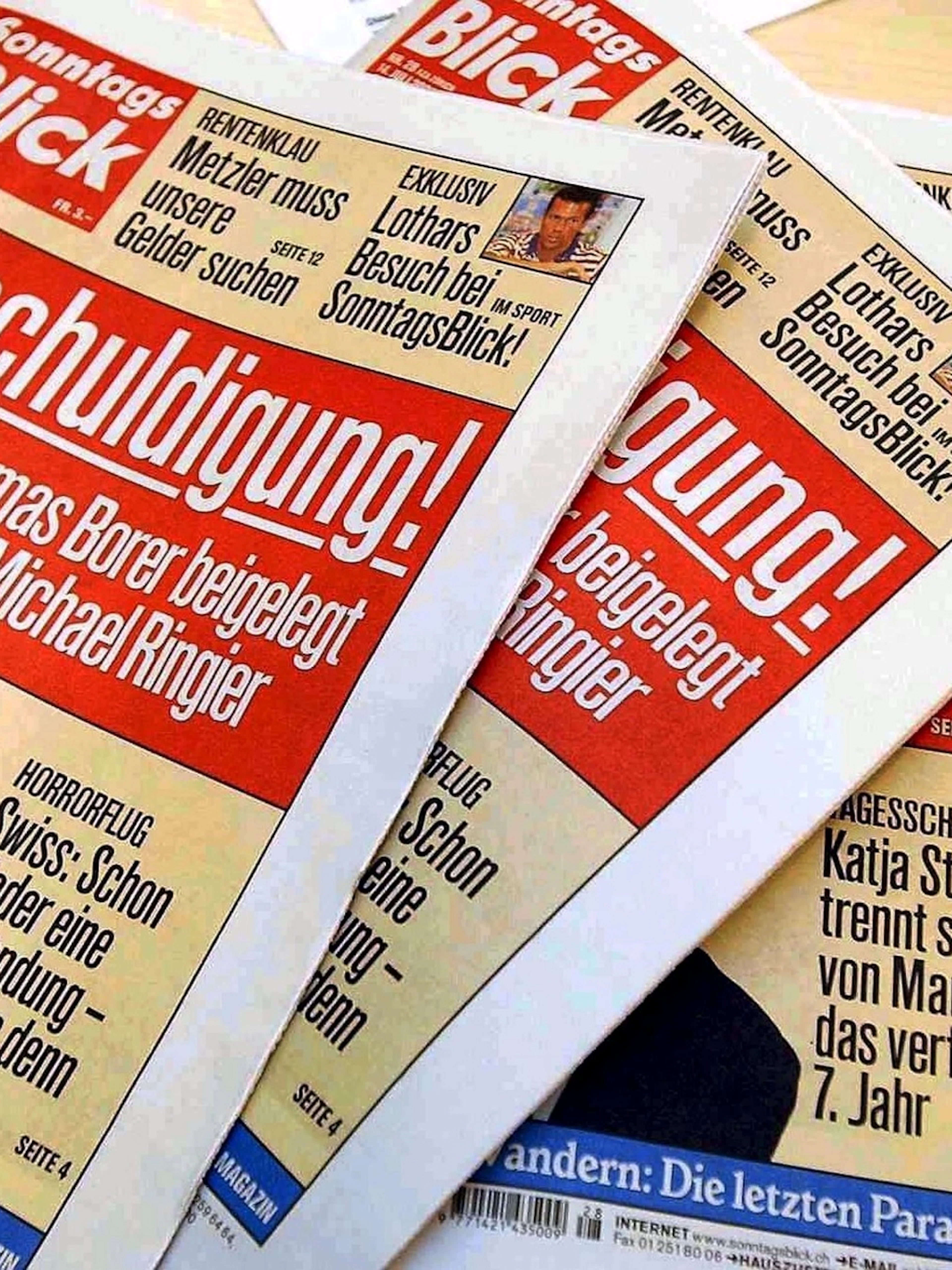 «SonntagsBlick» soll Ende 2026 eingestellt werden