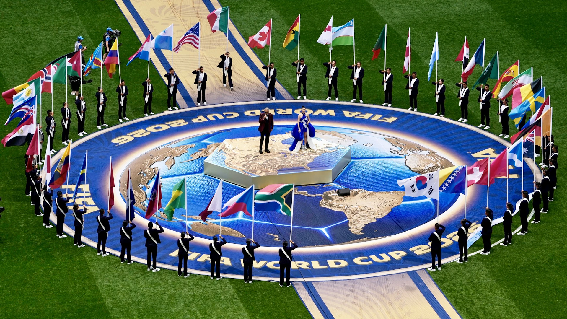 La mi-temps de la finale du Mondial bien plus longue que prévu