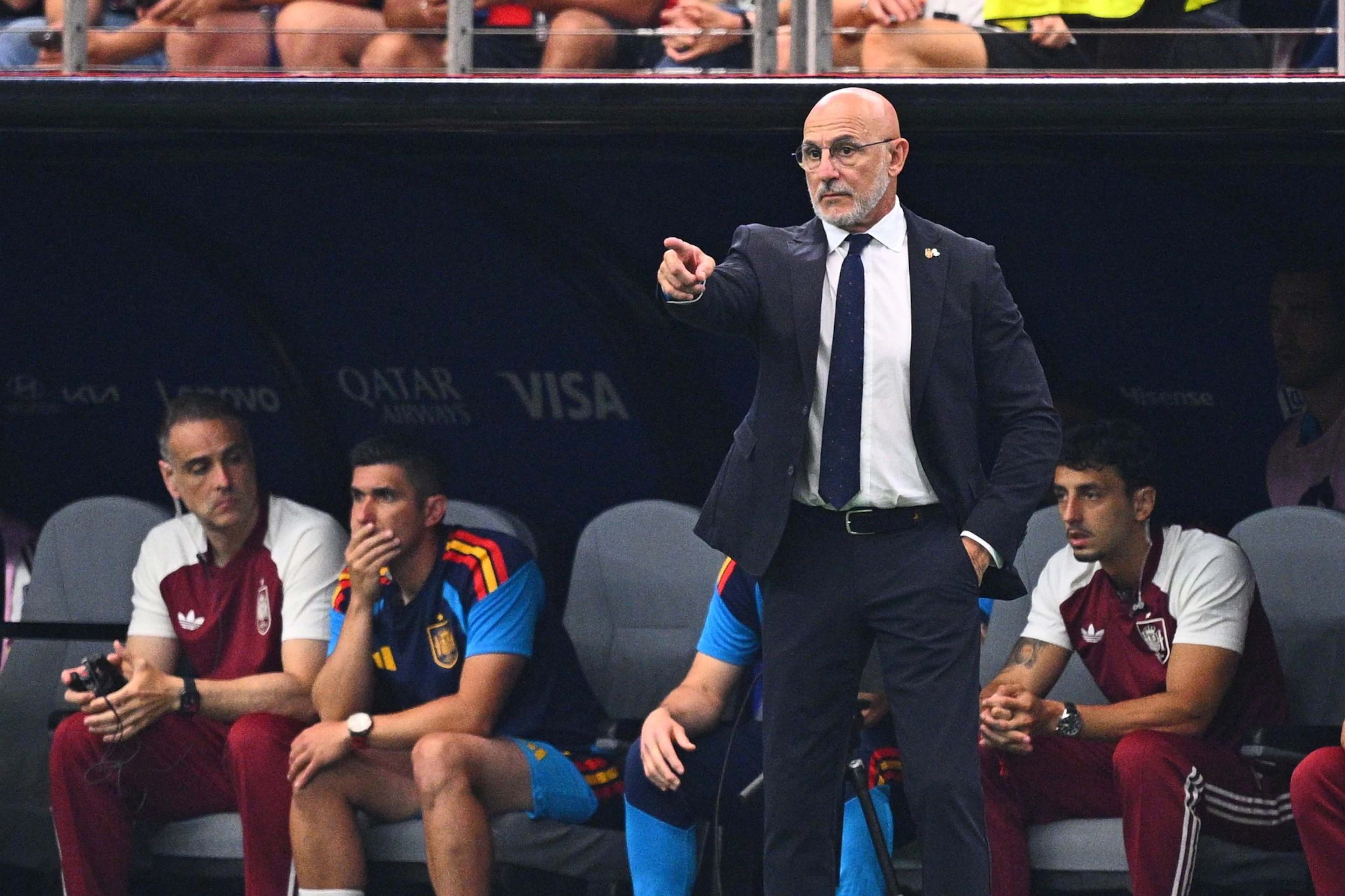 Hat als spanischer Nationaltrainer noch kein EM- oder WM-Spiel verloren: Luis de la Fuente.