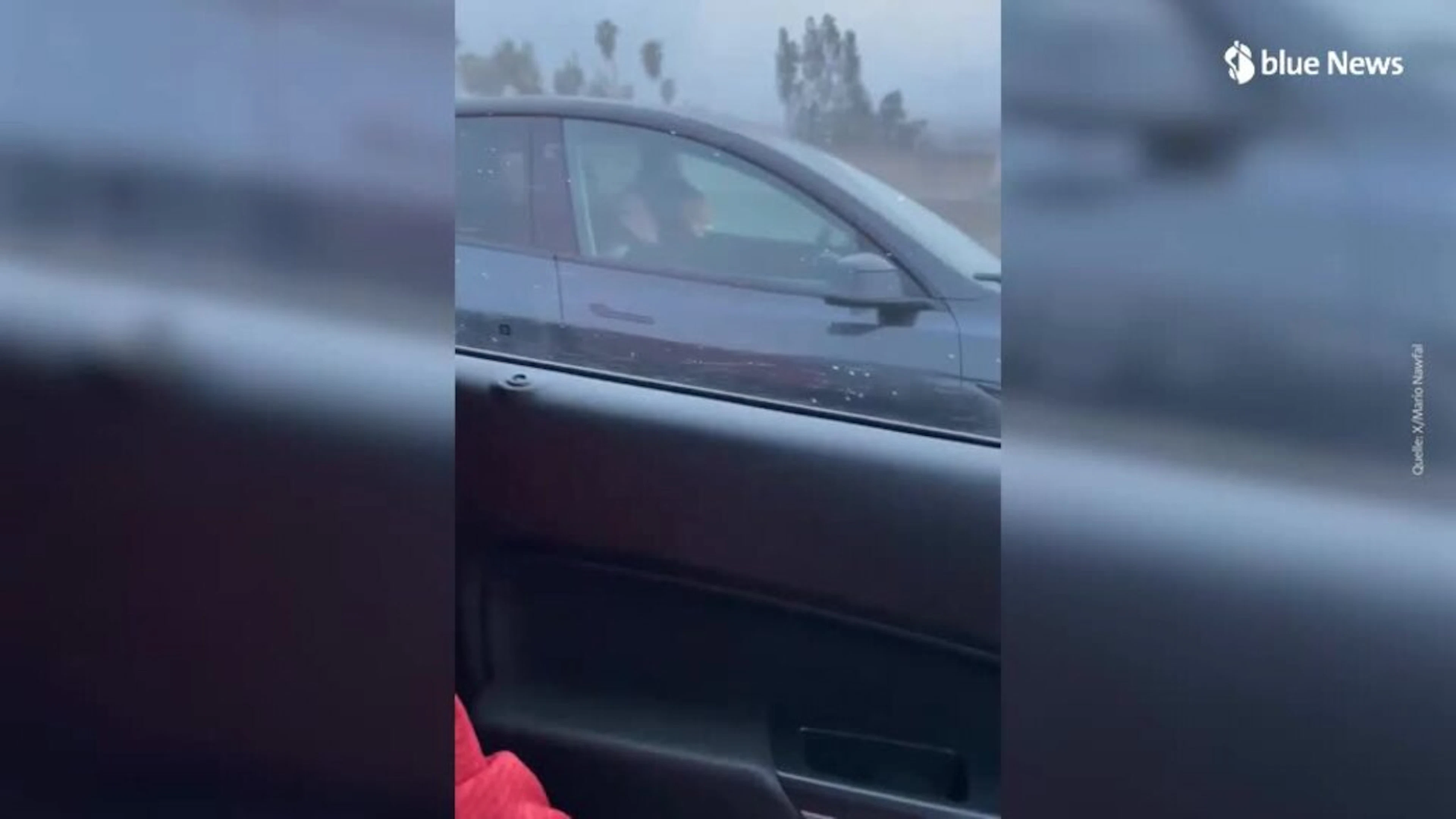 Tesla-Fahrerin schläft bei 100 Sachen auf dem Highway