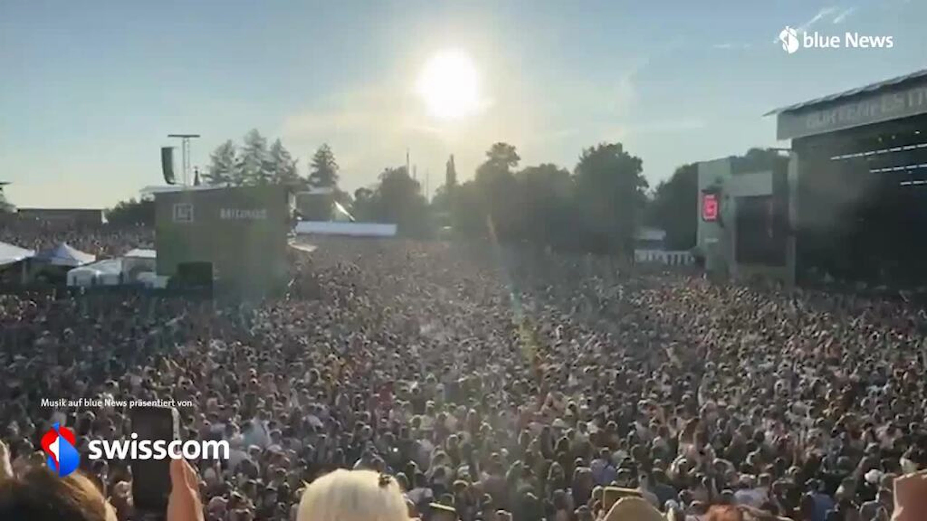 Sean Paul spielt «Cheap Thrills» am Gurtenfestival