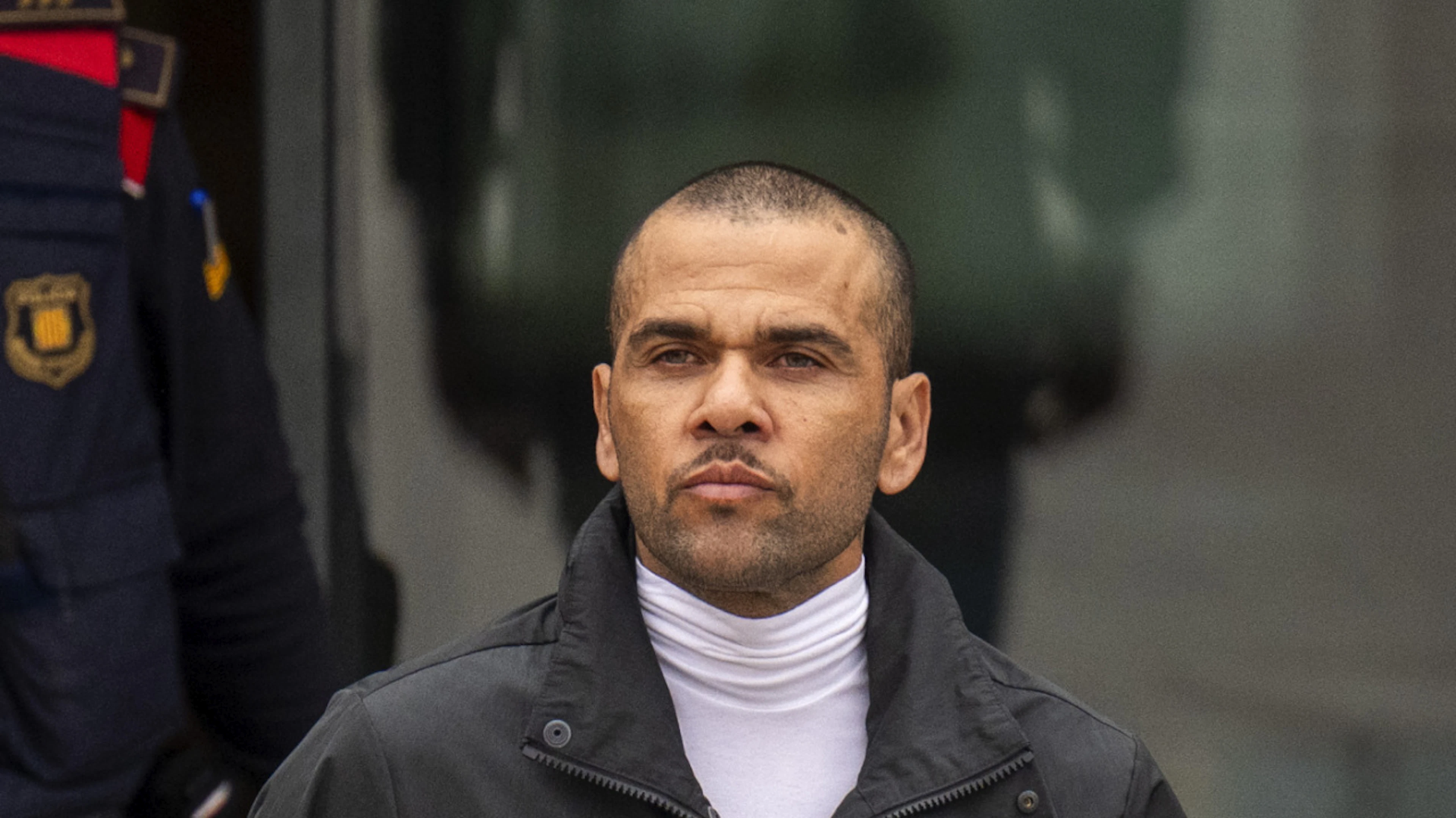 Il calciatore brasiliano Dani Alves.