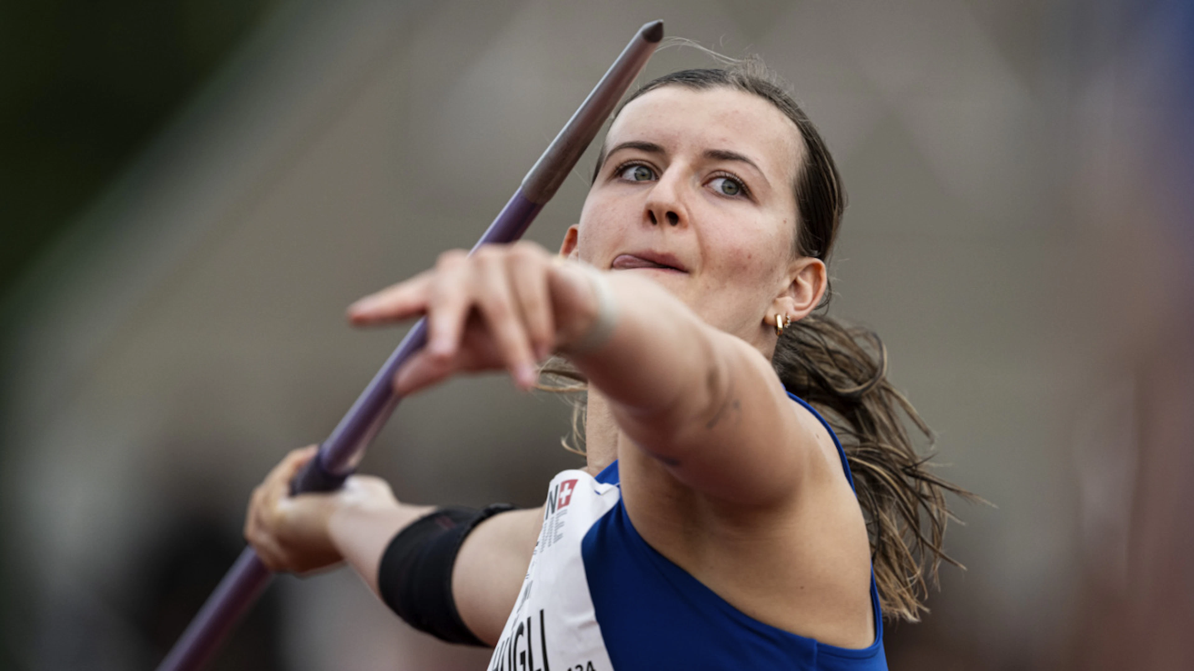 Leonie Hügli bat le record de Suisse du javelot