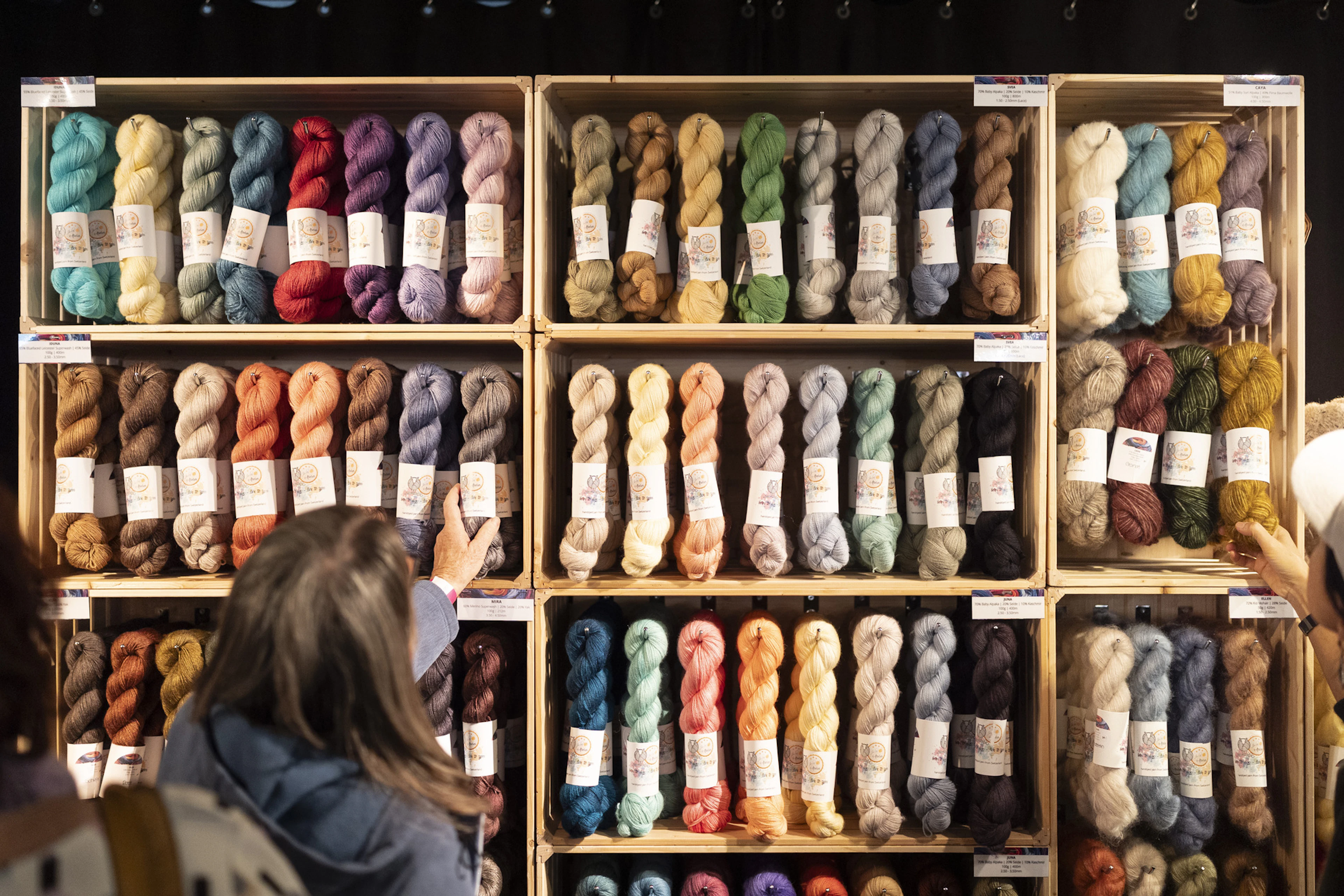 Am letzten Knitfest in Zürich kamen Tausende Menschen zusammen, um sich über ihr Hobby auszutauschen und Neues zu entdecken.