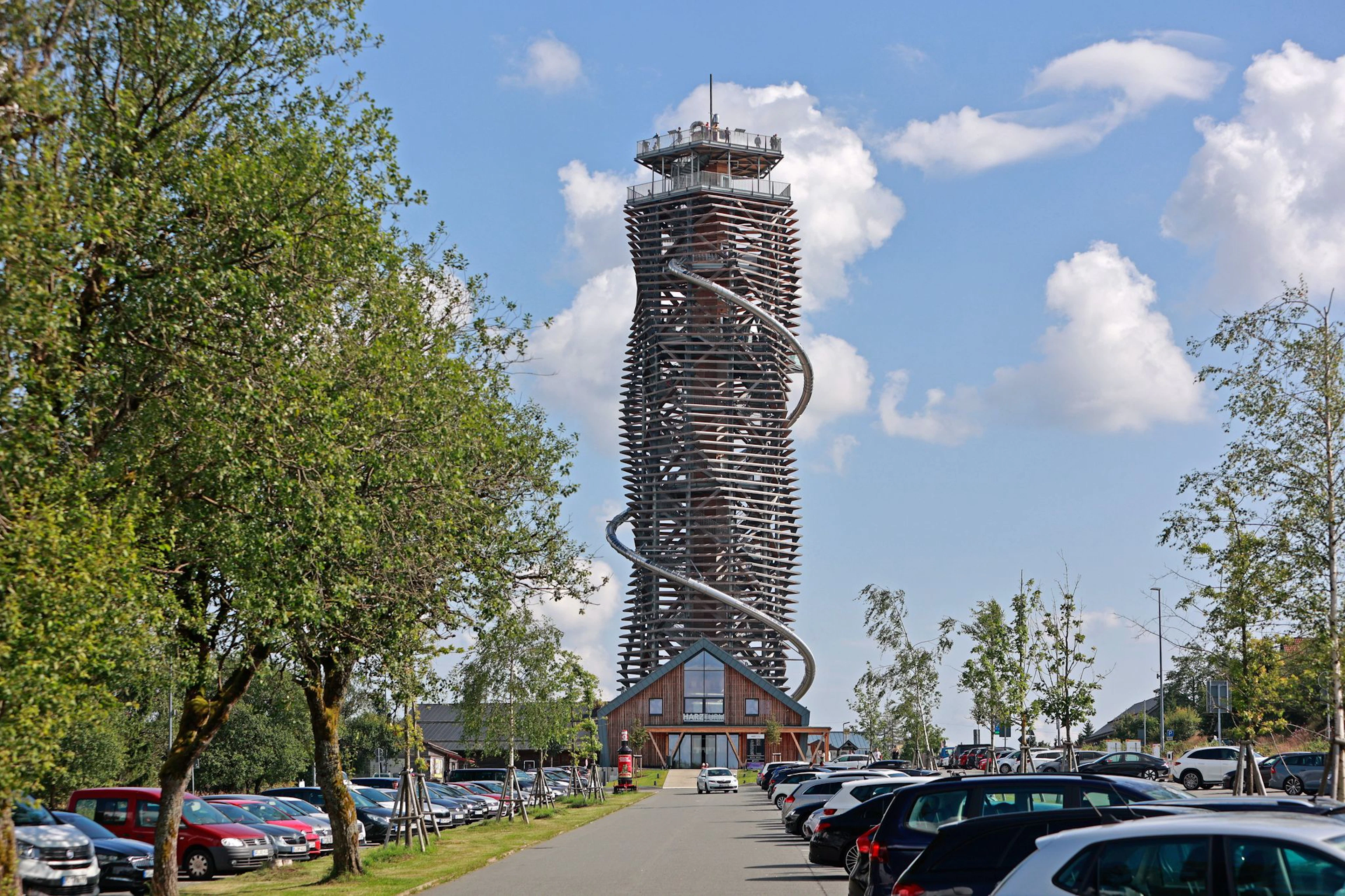 View of the Harz Tower at Torfhaus.