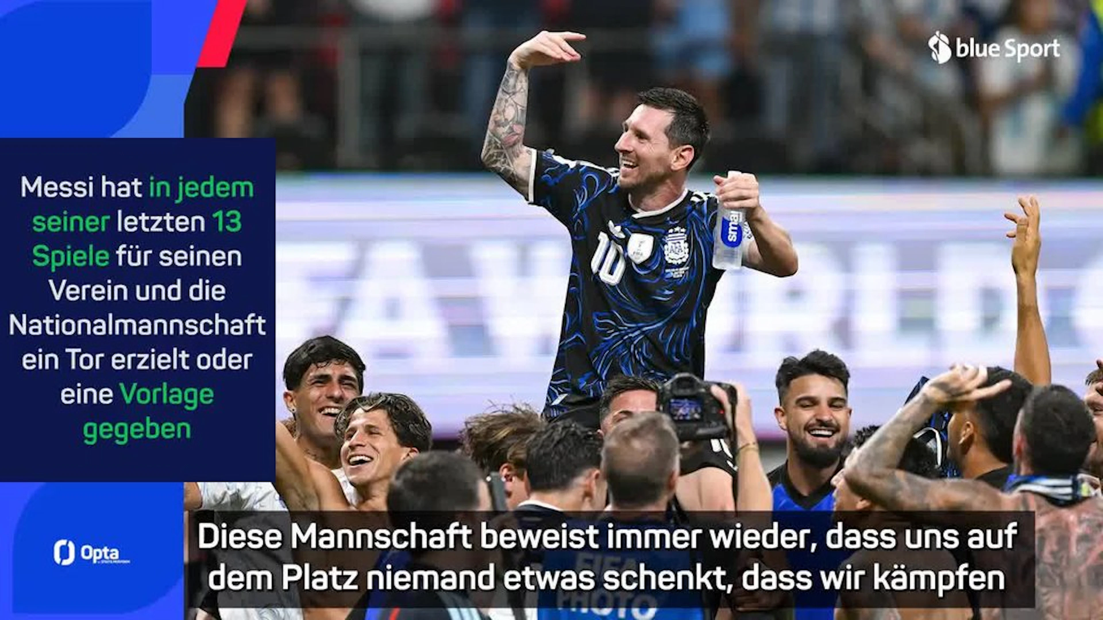 Lionel Messi: «Uns schenkt niemand etwas!»