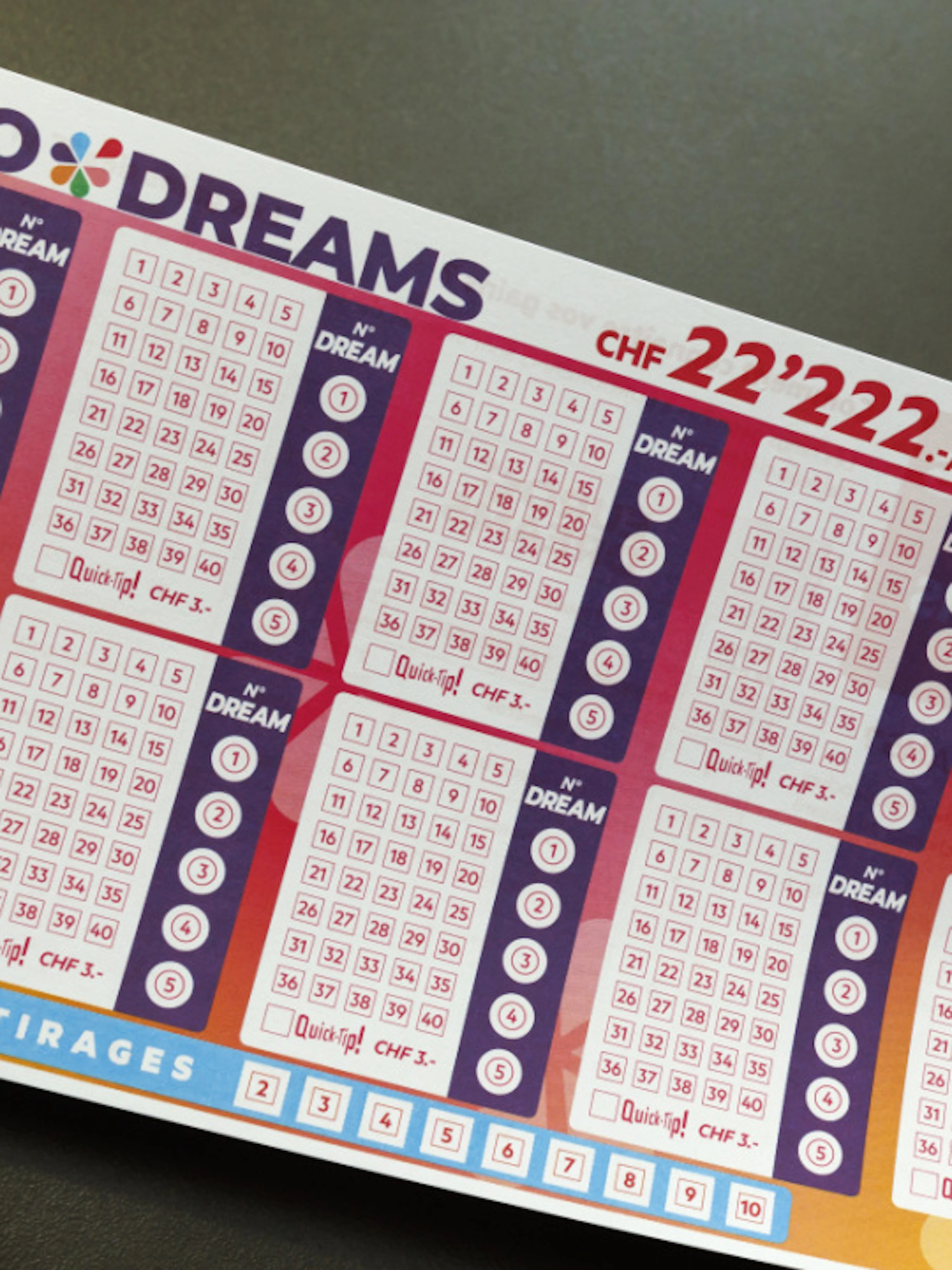 Personne ne décroche la bonne combinaison à l'Eurodreams