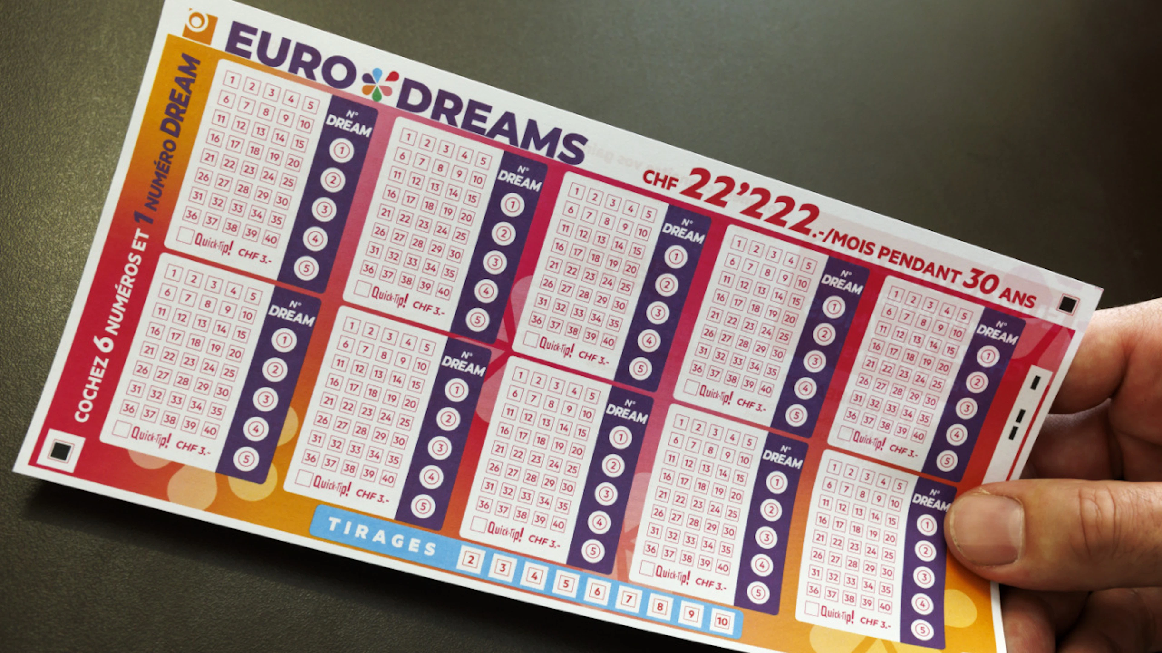 Pas de gagnant à l'Eurodreams jeudi soir. (photo symbolique)