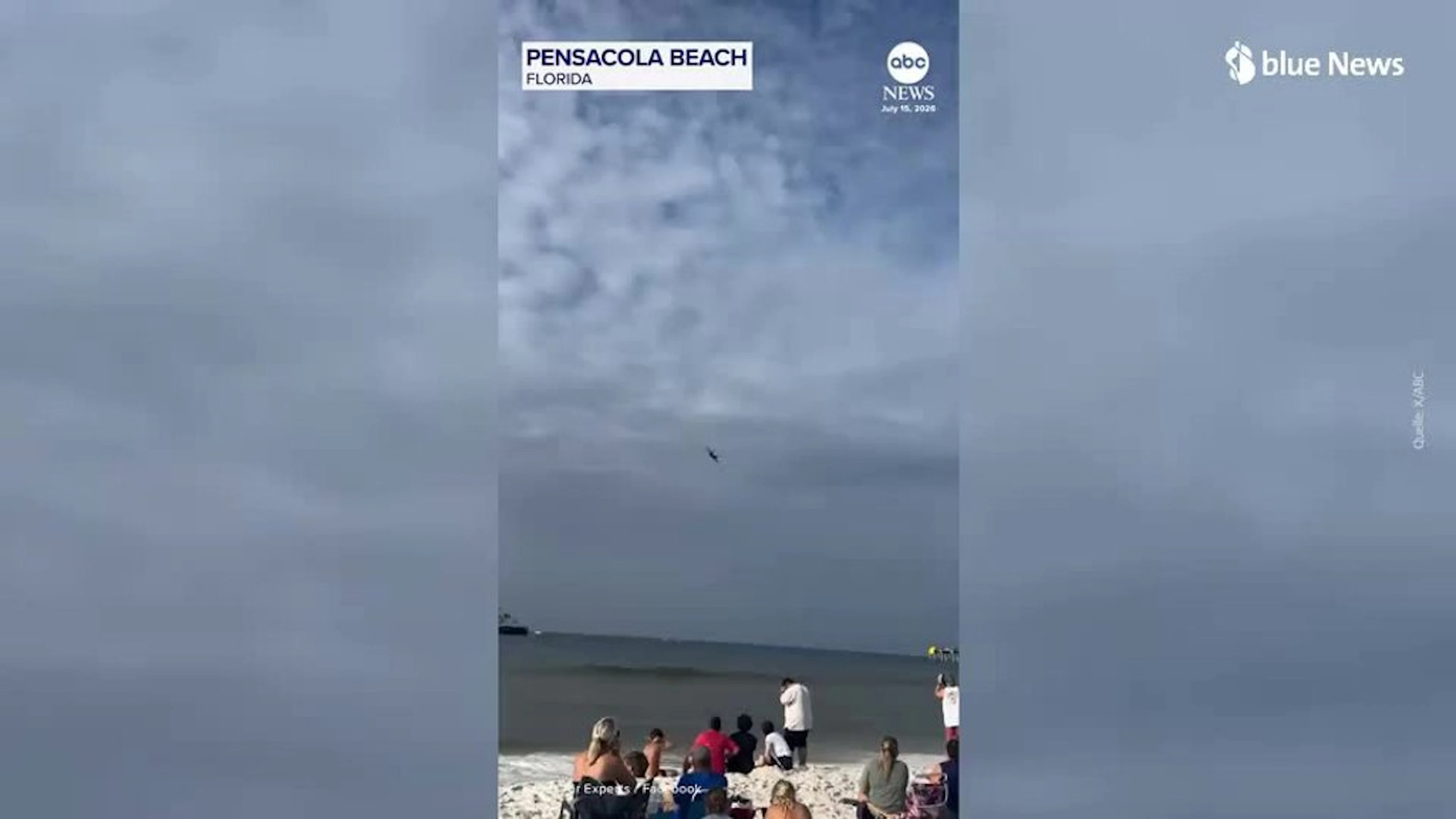 Nach viralen Videos von Pensacola Beach: US-Marine untersucht riskantes Flugmanöver über Strand