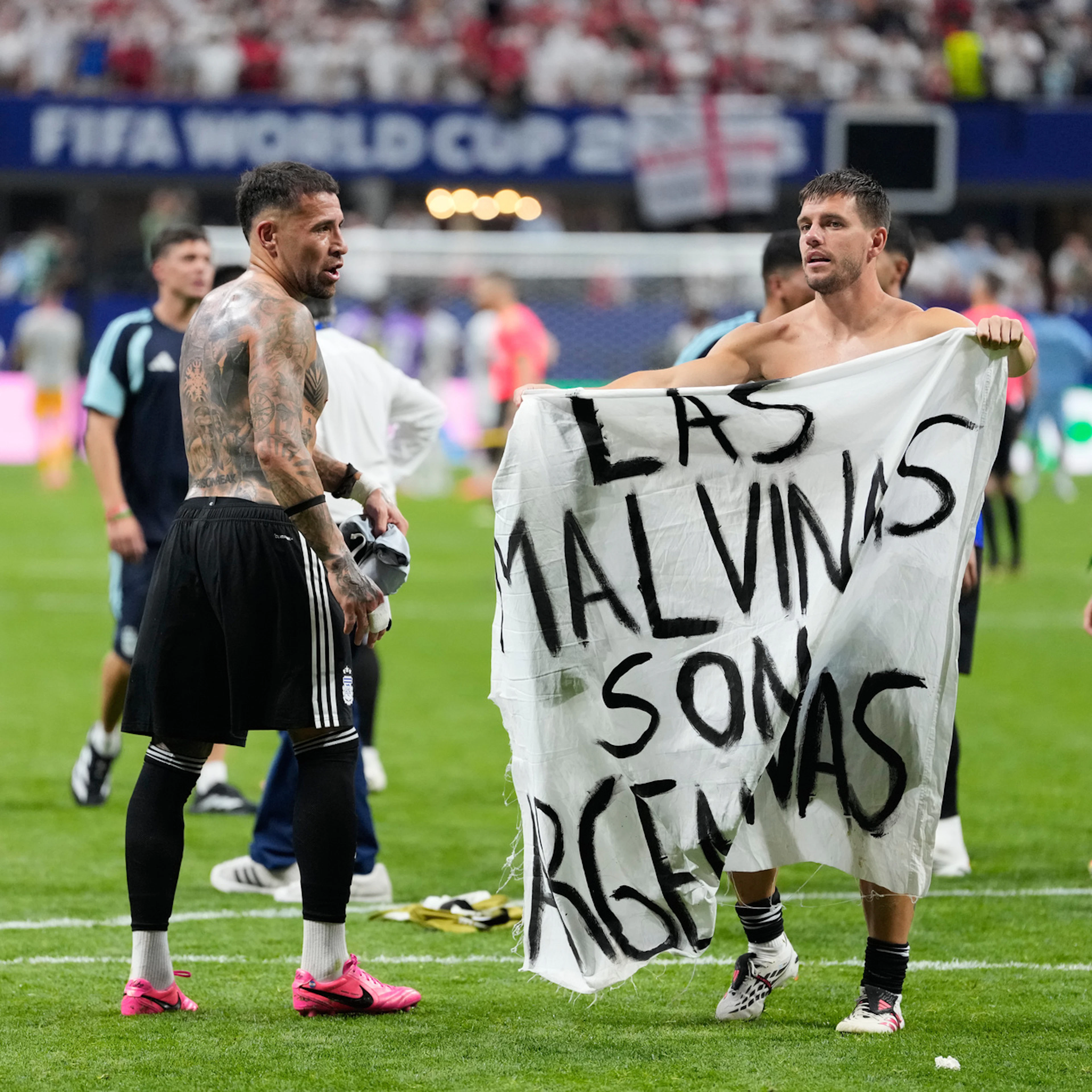 «Les Malouines sont argentines»