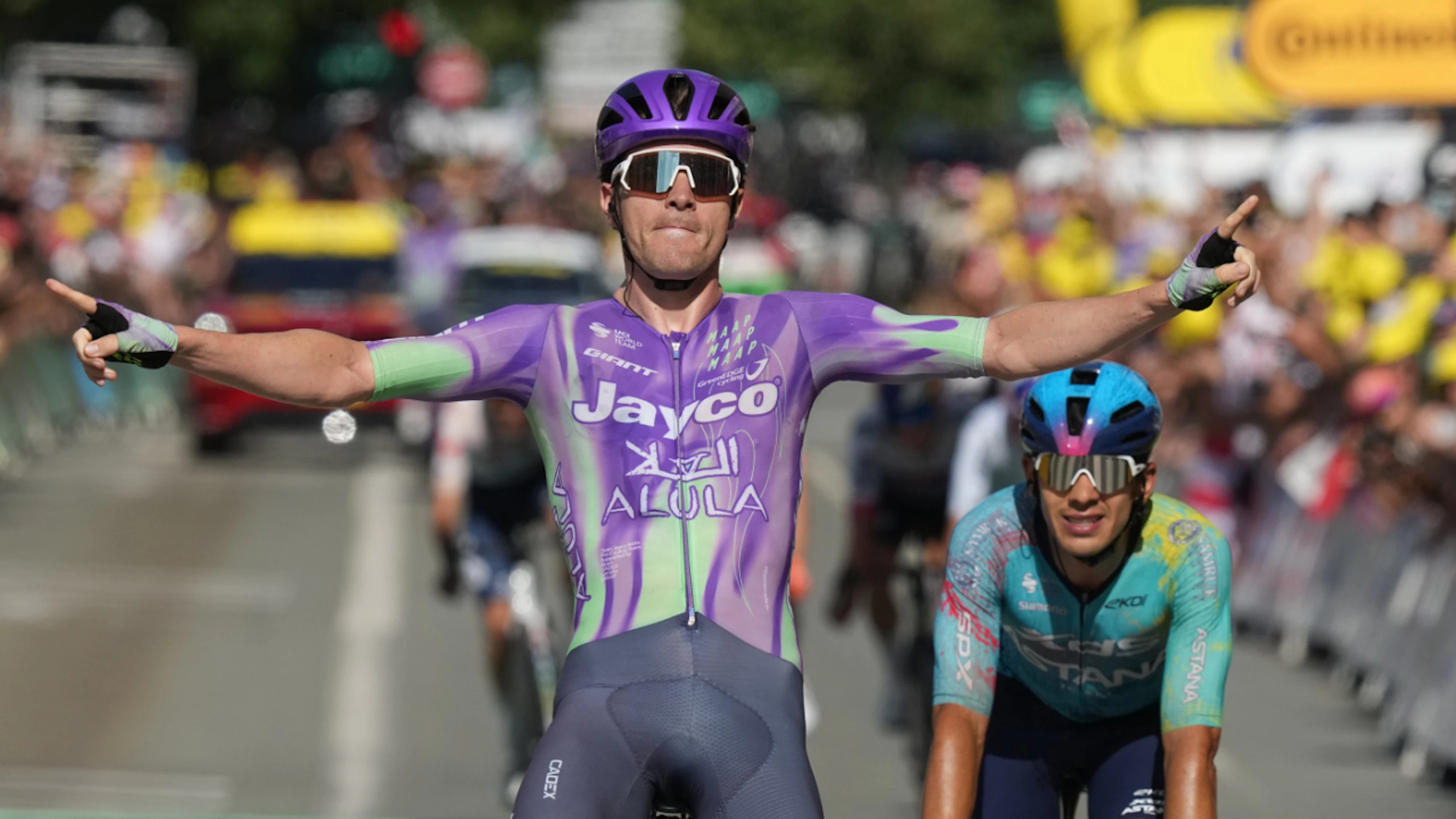 Mauro Schmid Wins His First Stage at the Tour de France