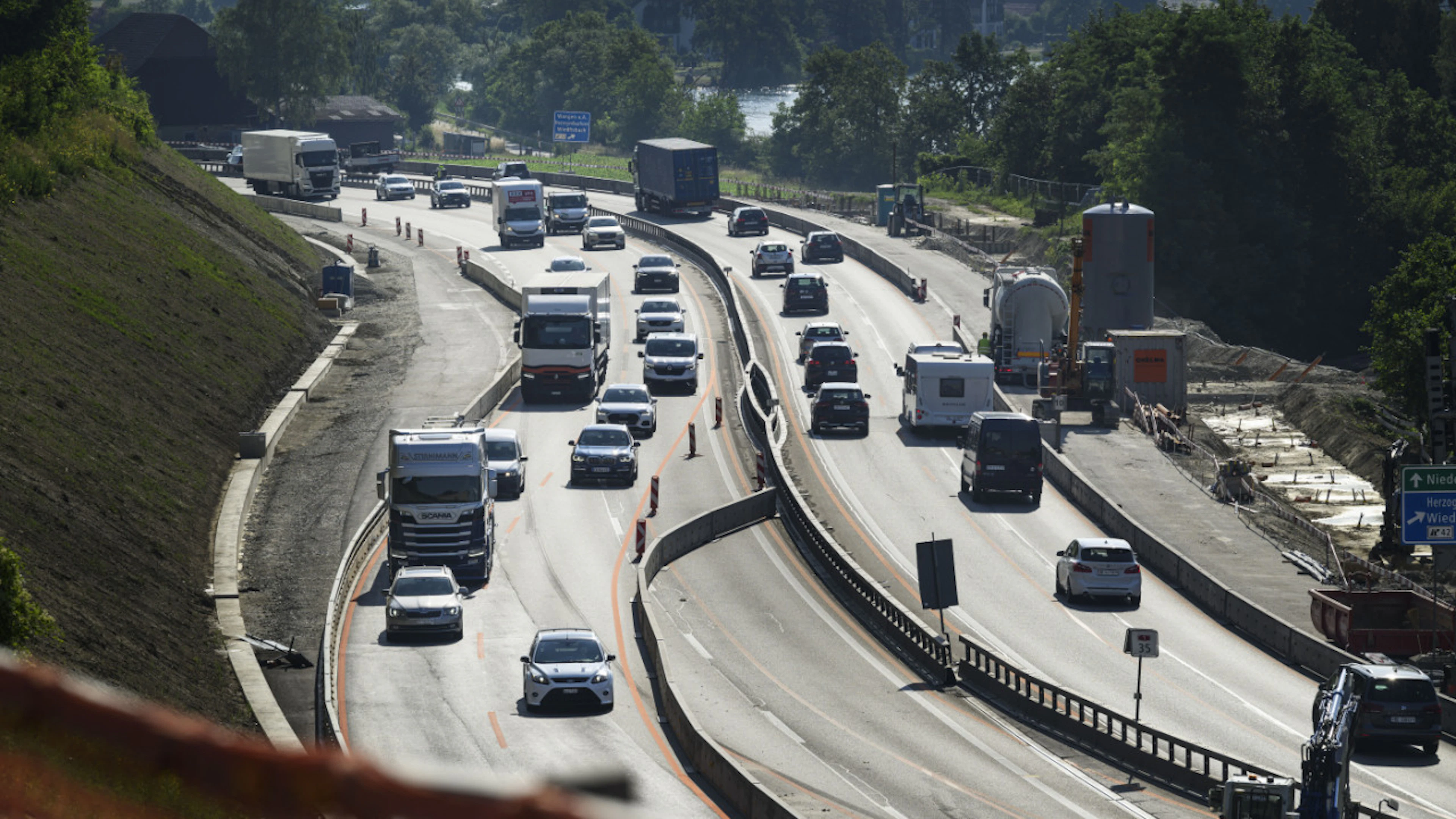 Le transport augmente en Suisse et les coûts aussi