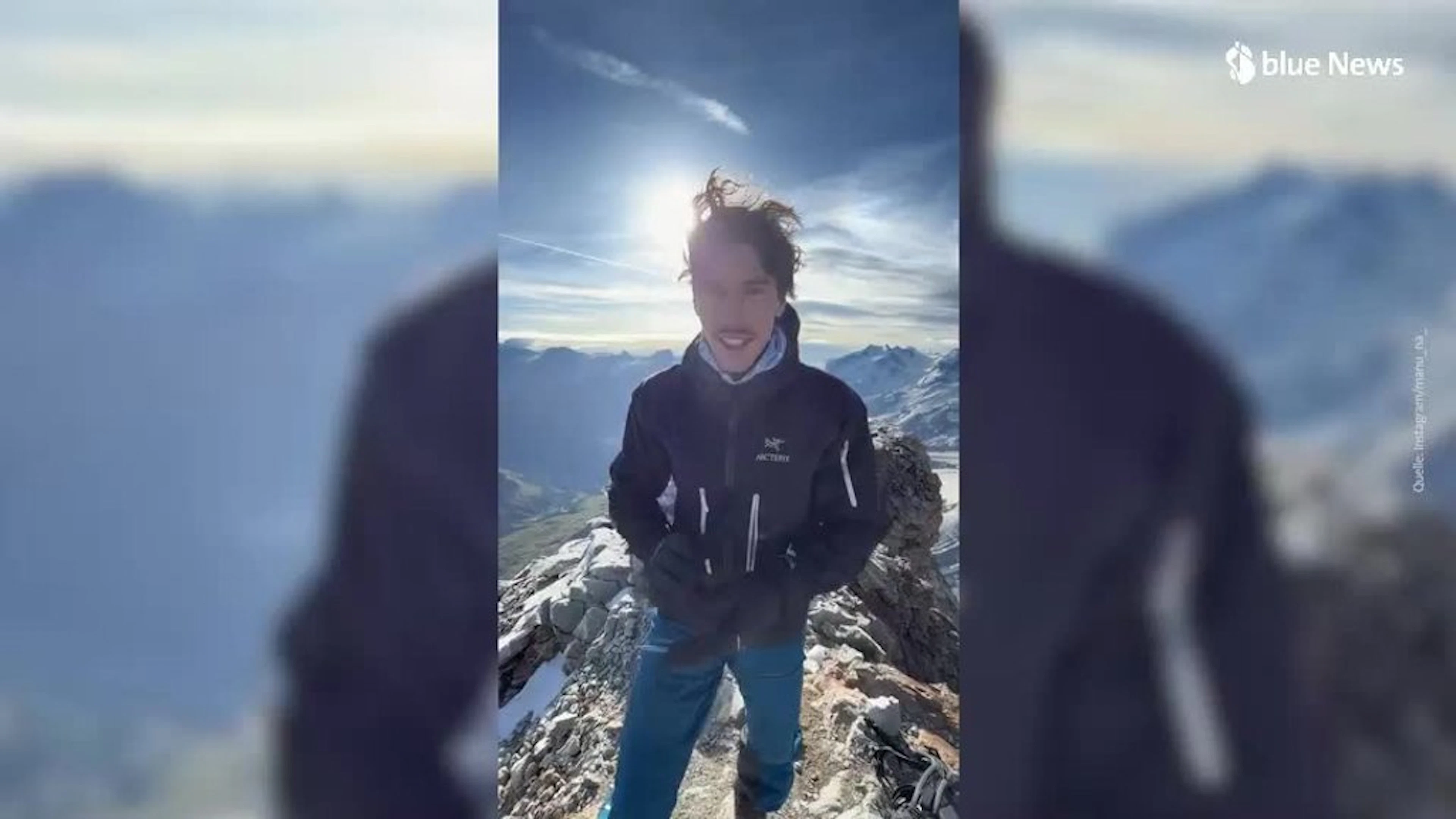Backflip auf dem Matterhorn