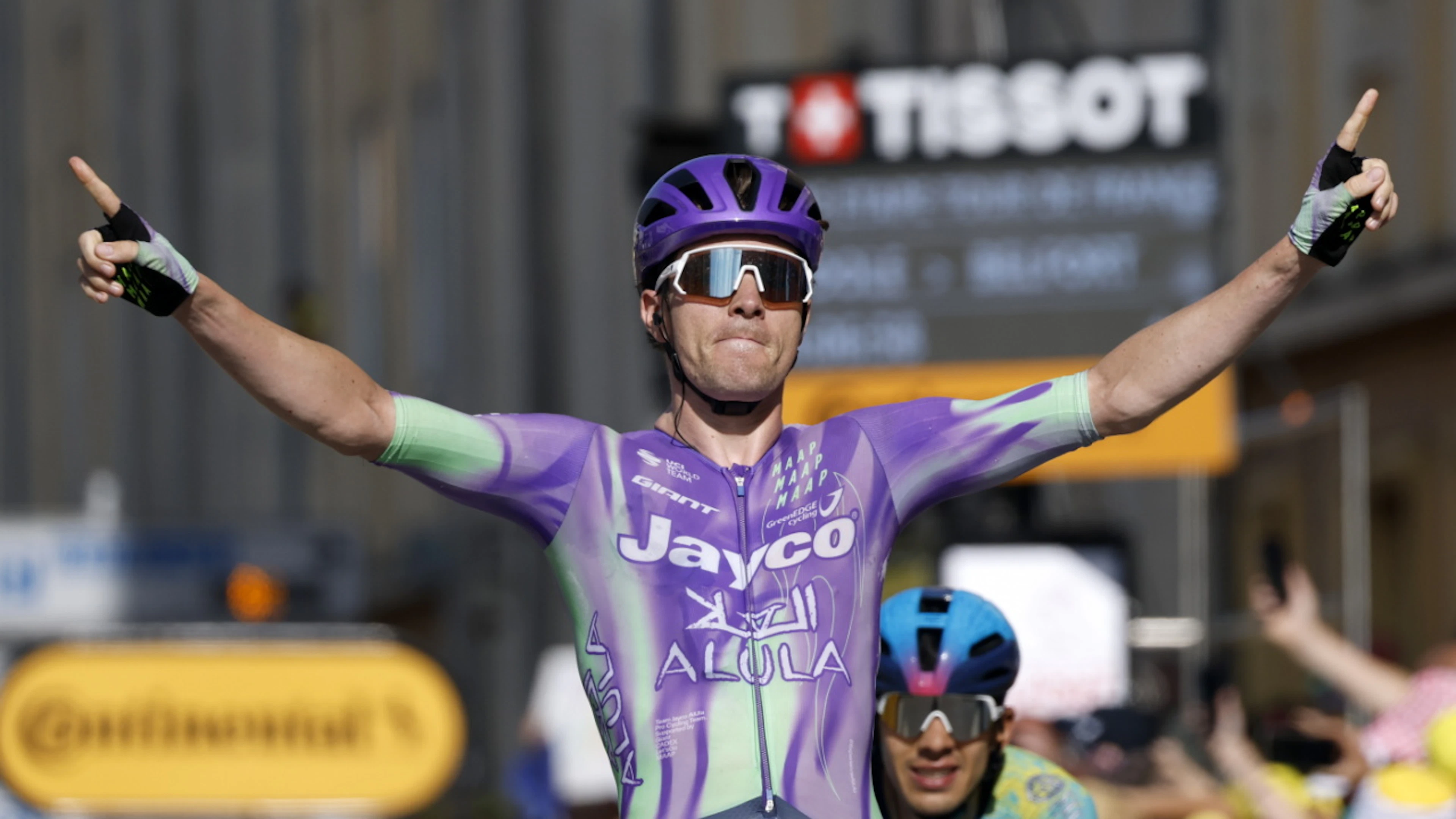 Mauro Schmid is celebrating the greatest success of his career.
