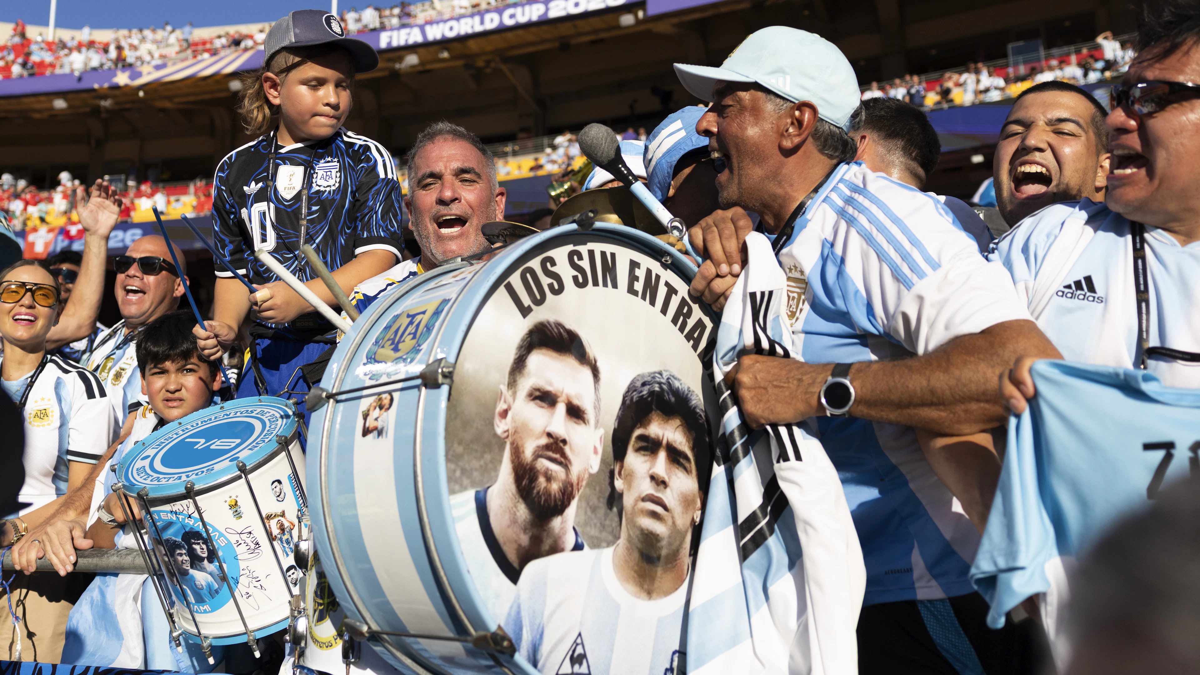 Les «hinchas» argentins, déjà sacrés dans les tribunes ?