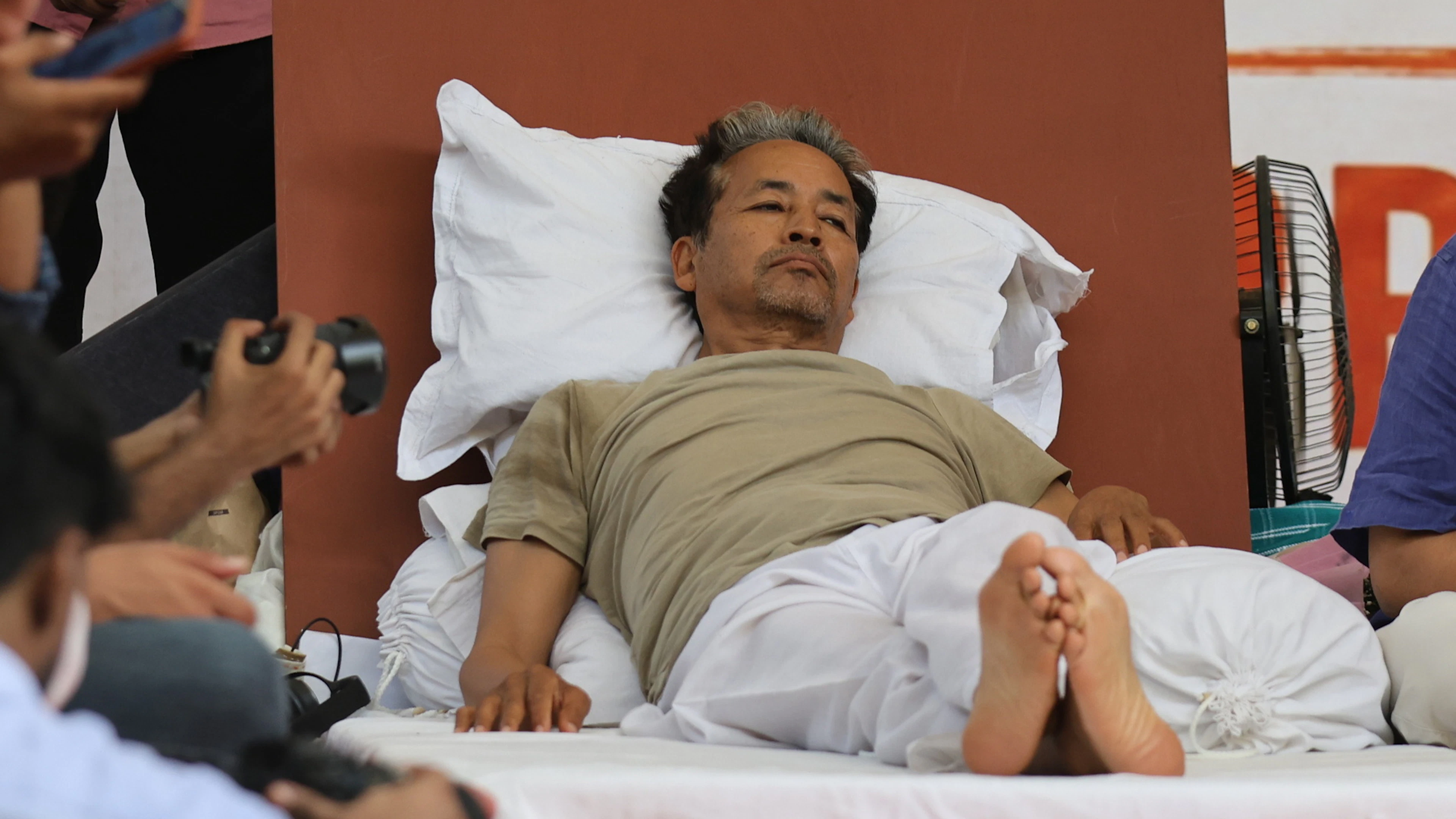 Un Indien emmené à l'hôpital après 20 jours de grève de la faim
