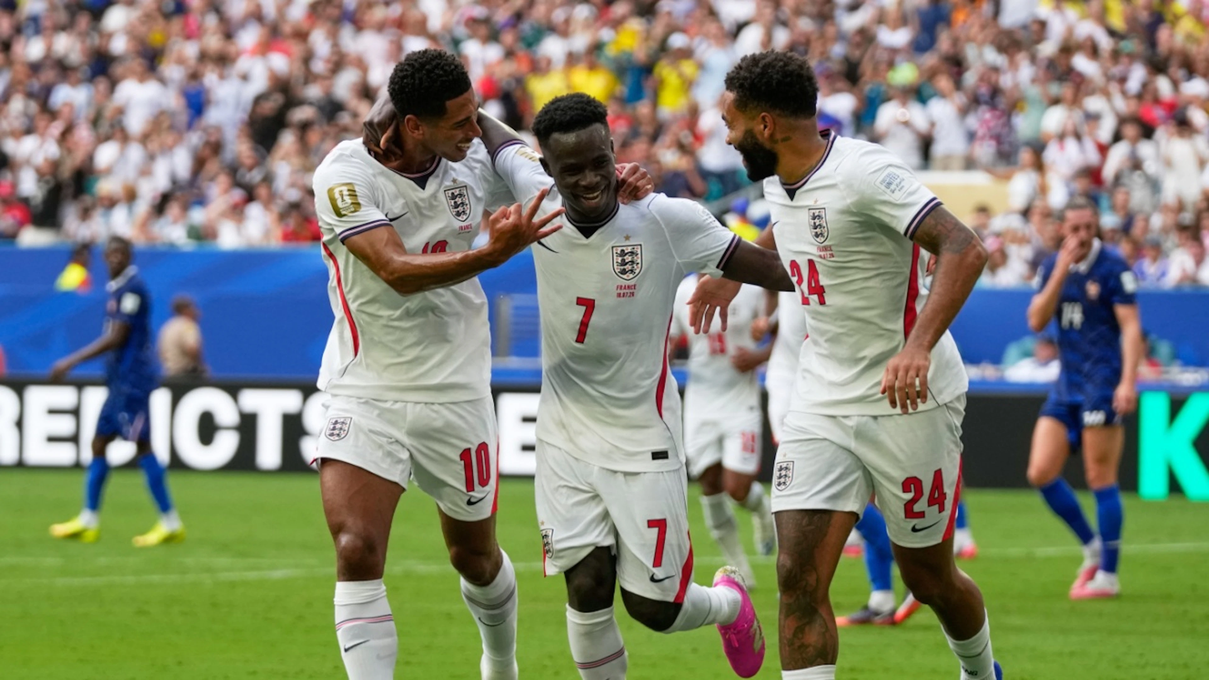 France – England 4–6