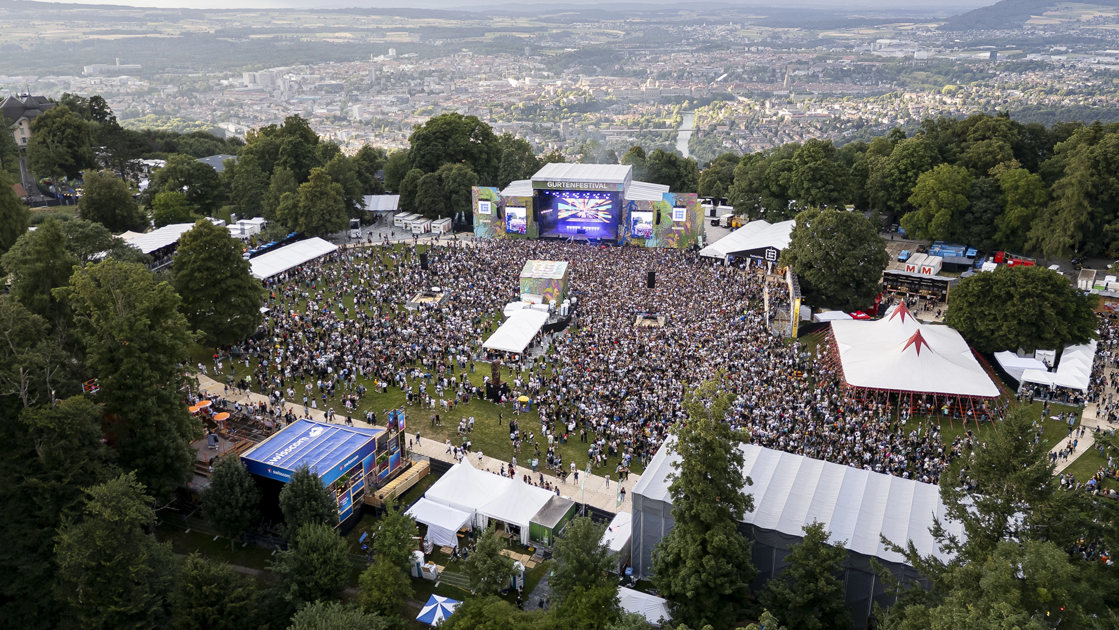 Record d'affluence pour le Festival du Gurten