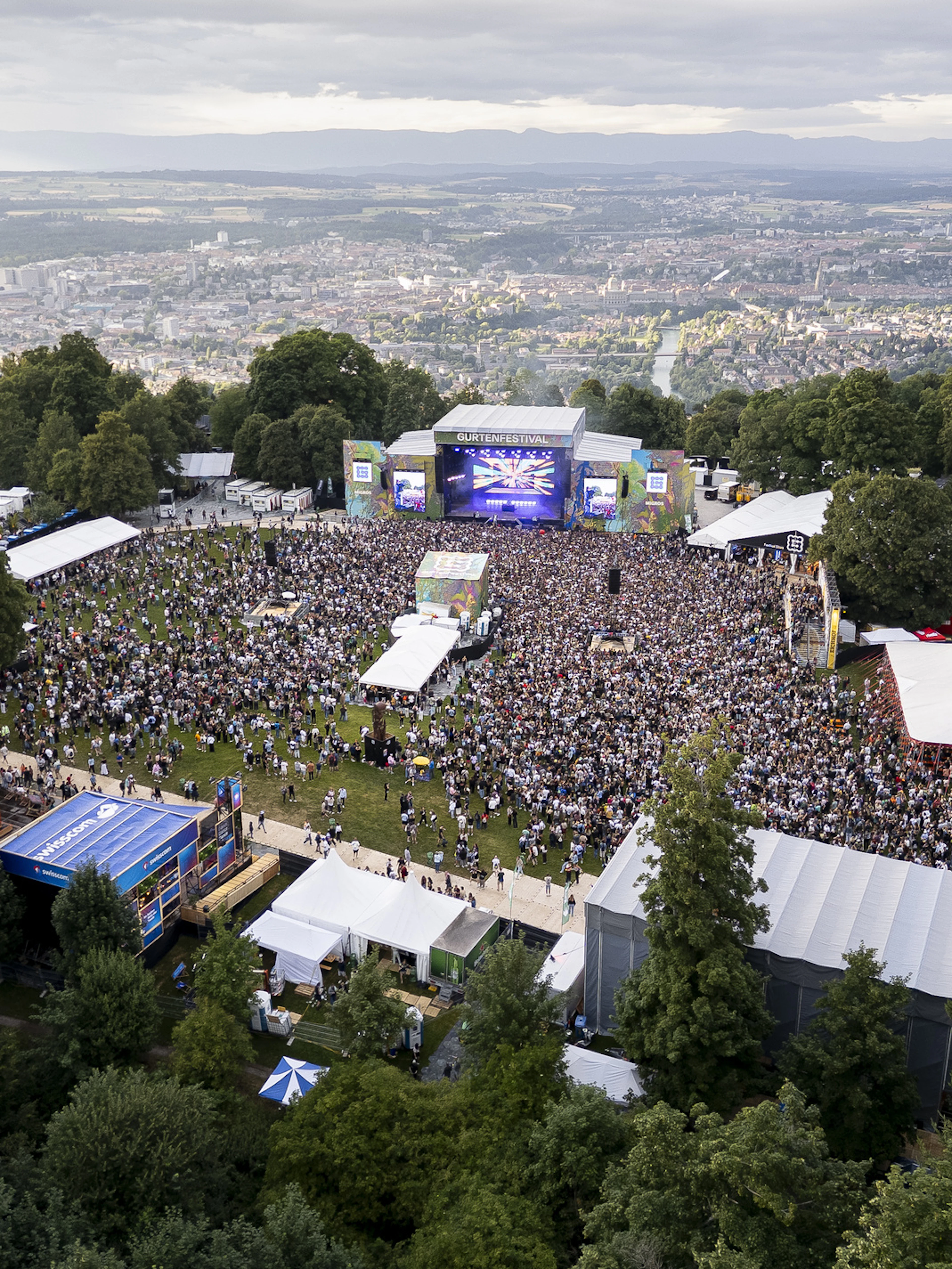 Record d'affluence pour le Festival du Gurten
