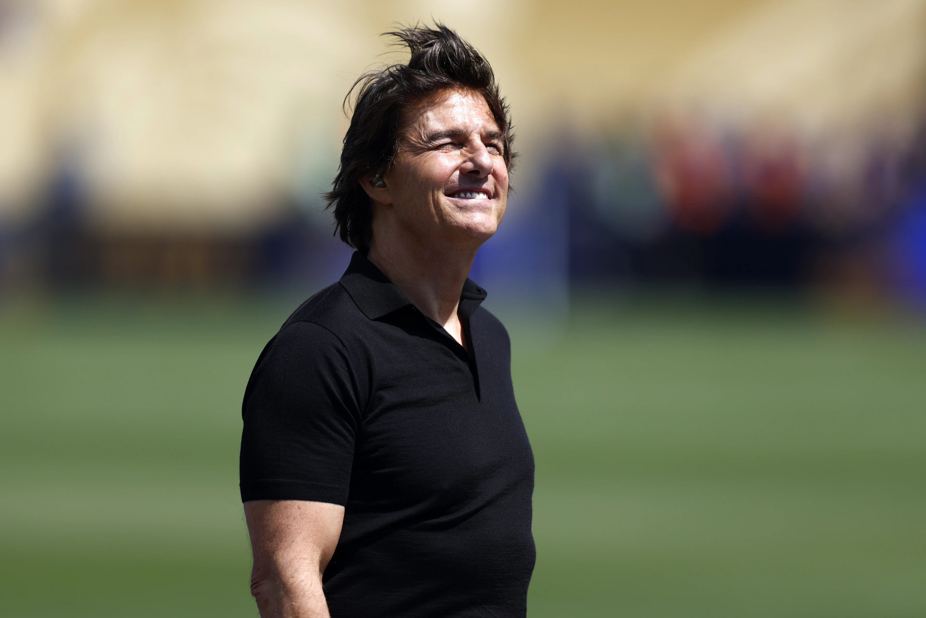 Tom Cruise ha tenuto un discorso prima della finale dei Mondiali.