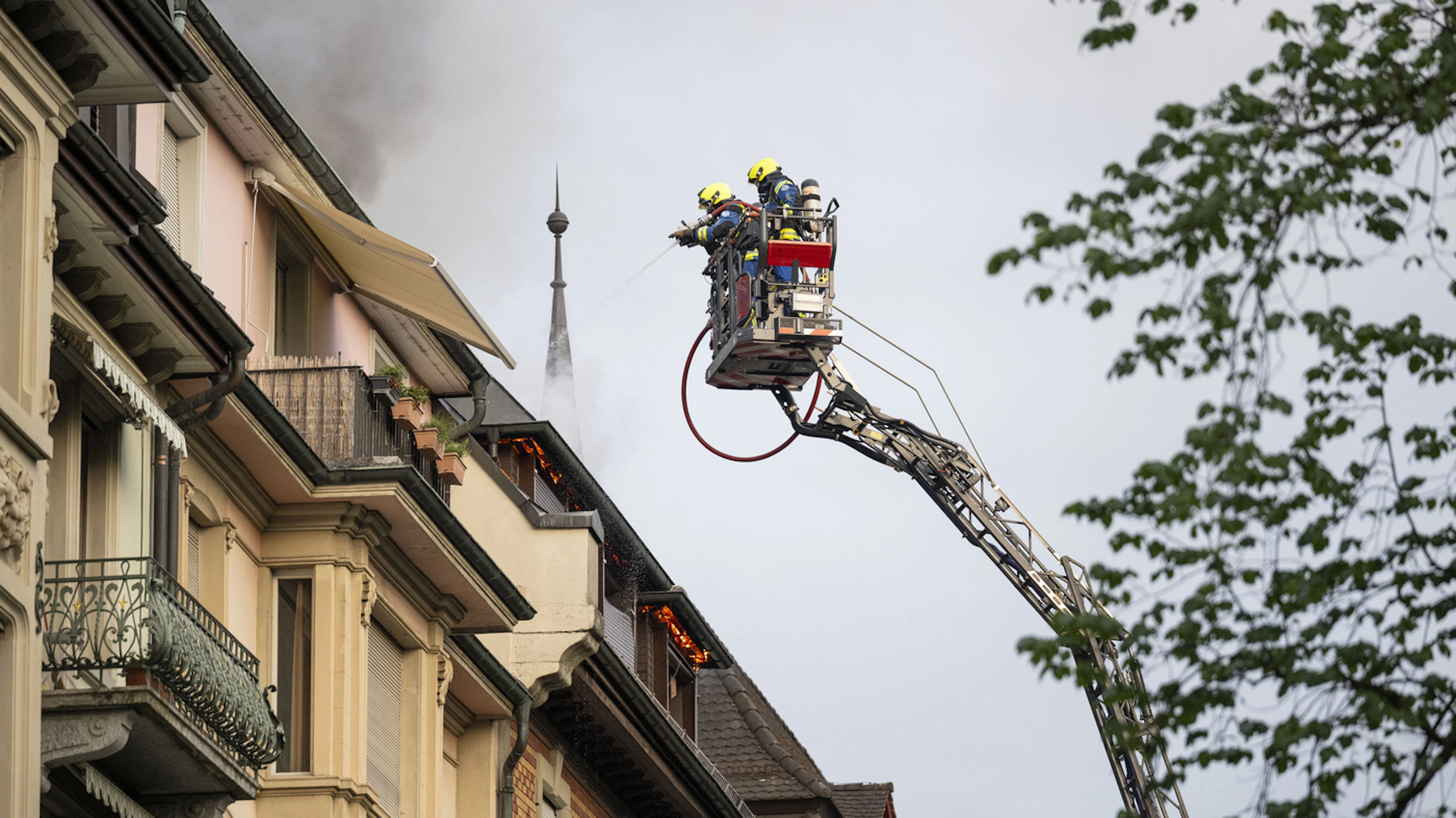Feuer in Luzerner Hotel unter Kontrolle − keine Verletzten