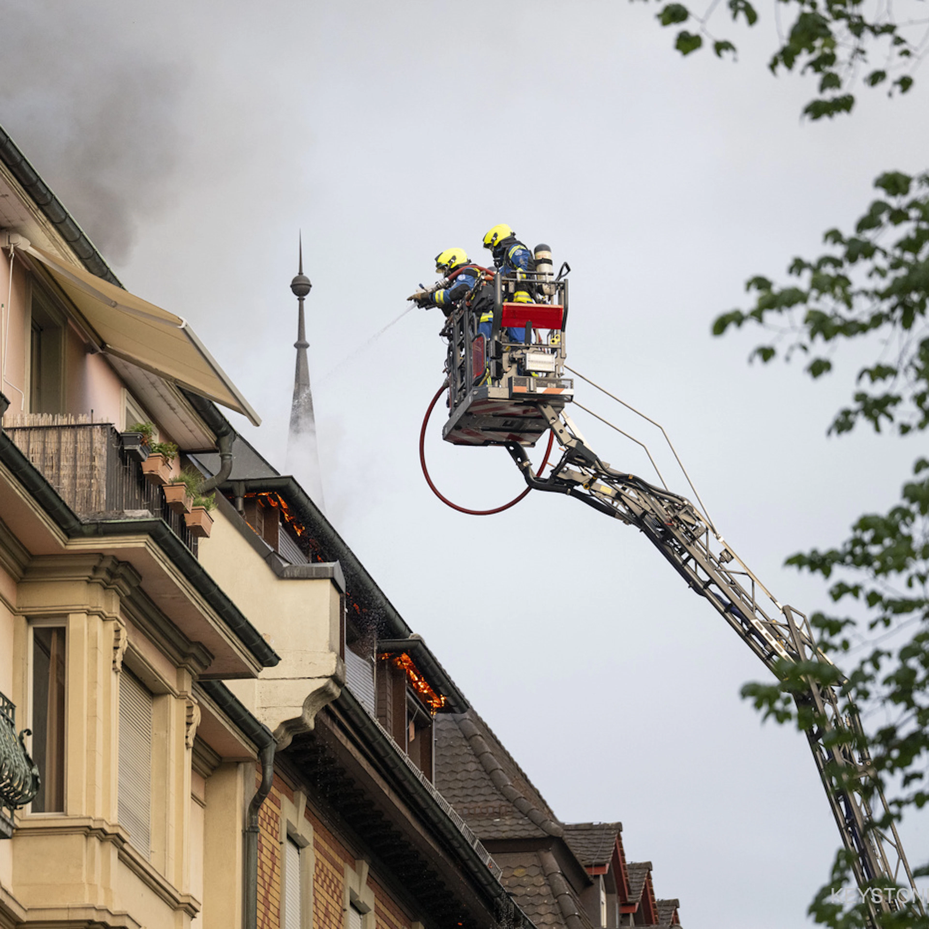 Grosseinsatz in Luzern