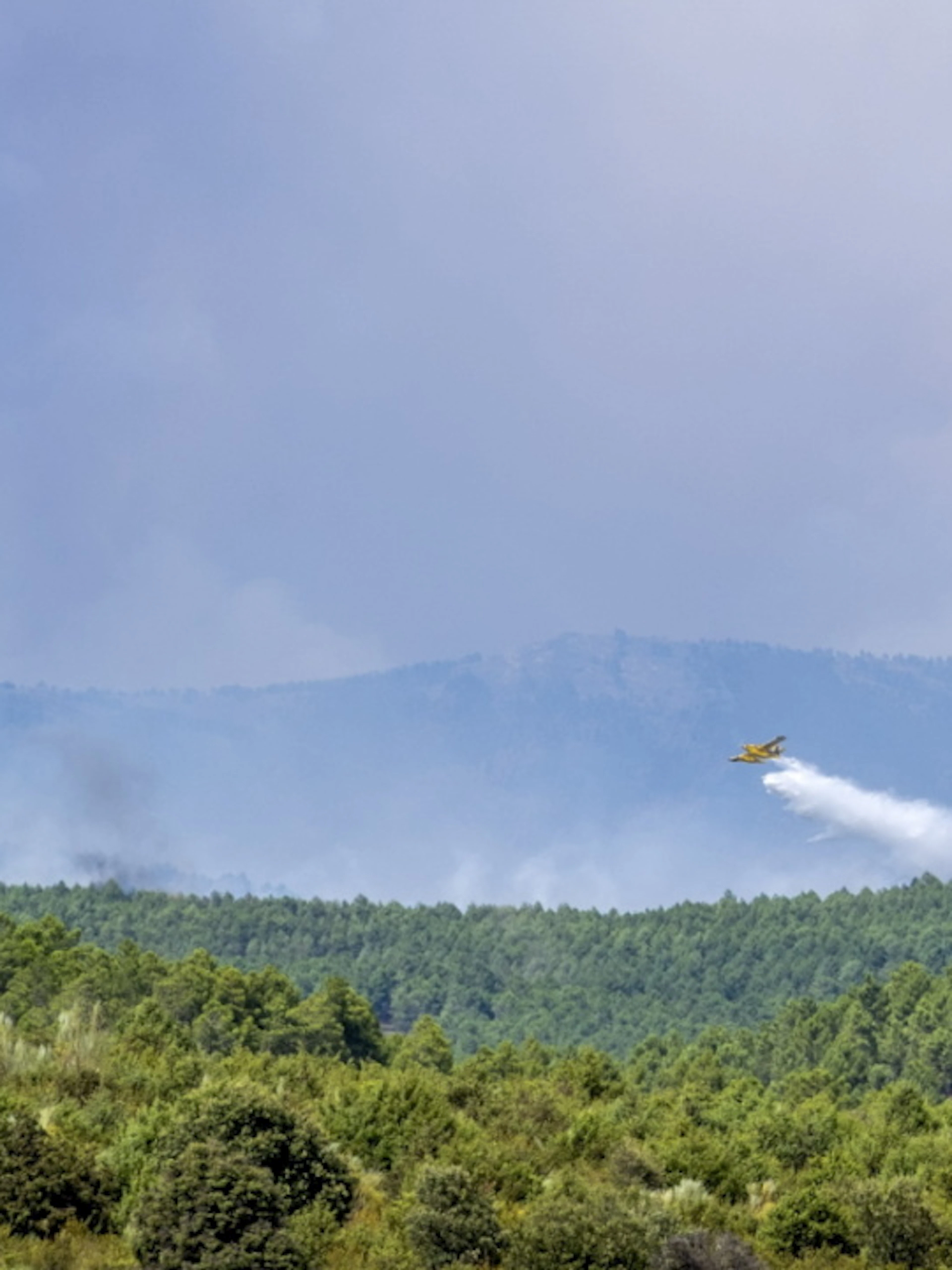 12'000 hectares brûlés dans un incendie au nord de Madrid