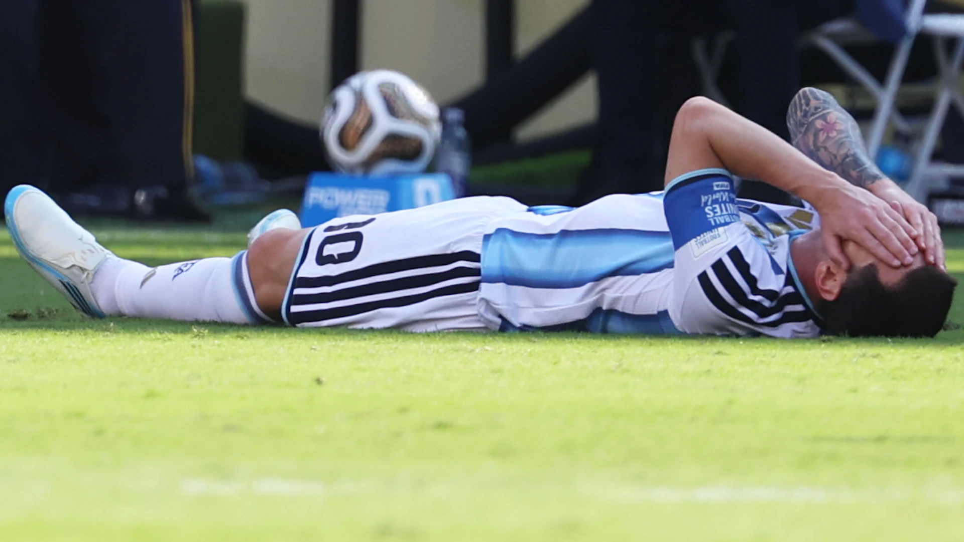 Pour Lionel Messi, une finale fantomatique sur un gazon maudit