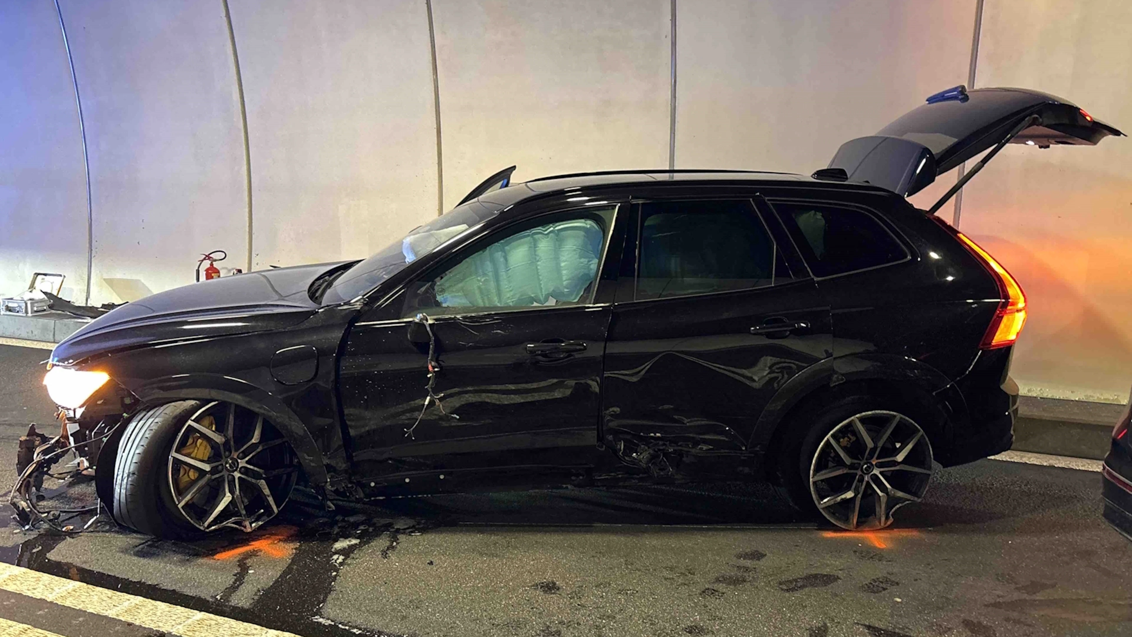 Tunnel del San Bernardino riaperto dopo un'incidente