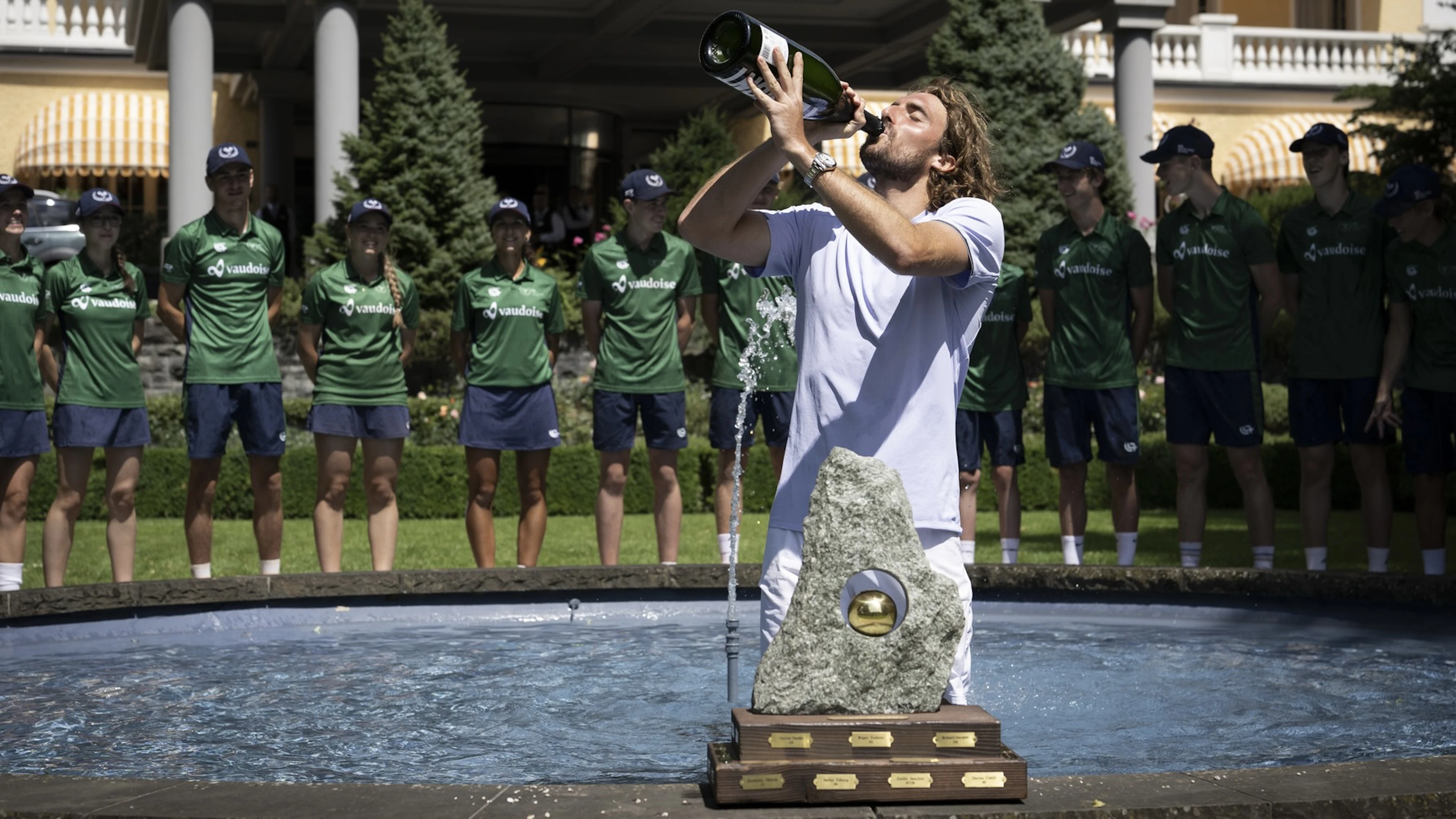 Tsitsipas renaît à Gstaad : «C'est un véritable paradis ici»