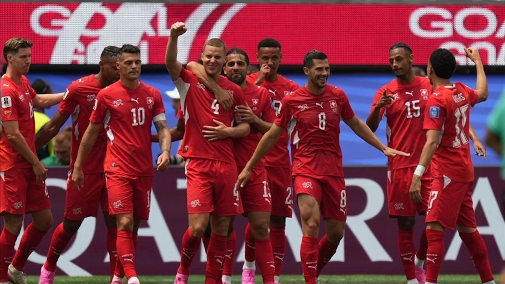 La Svizzera è 14esima nel ranking della FIFA