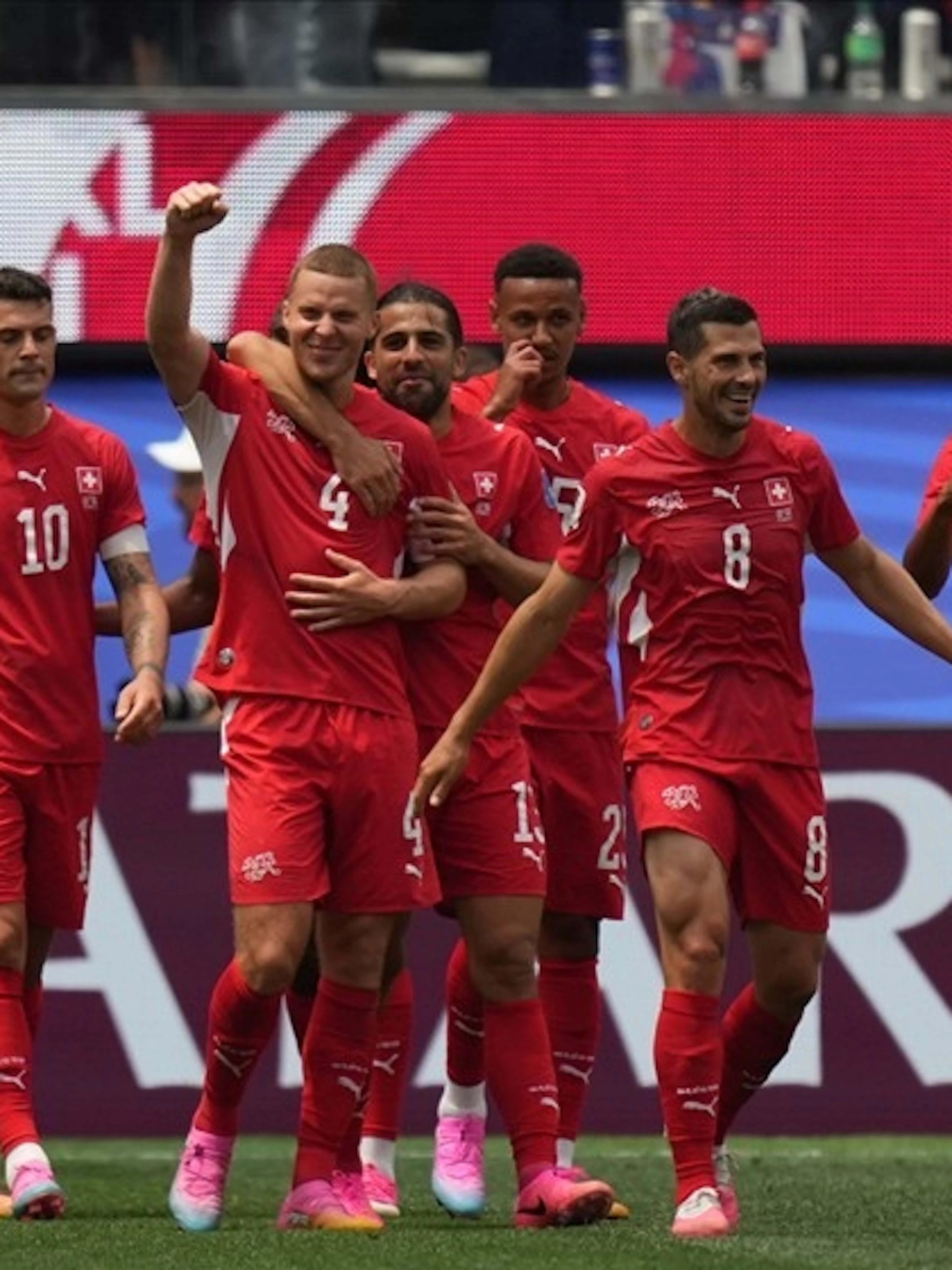 La Svizzera è 14esima nel ranking della FIFA