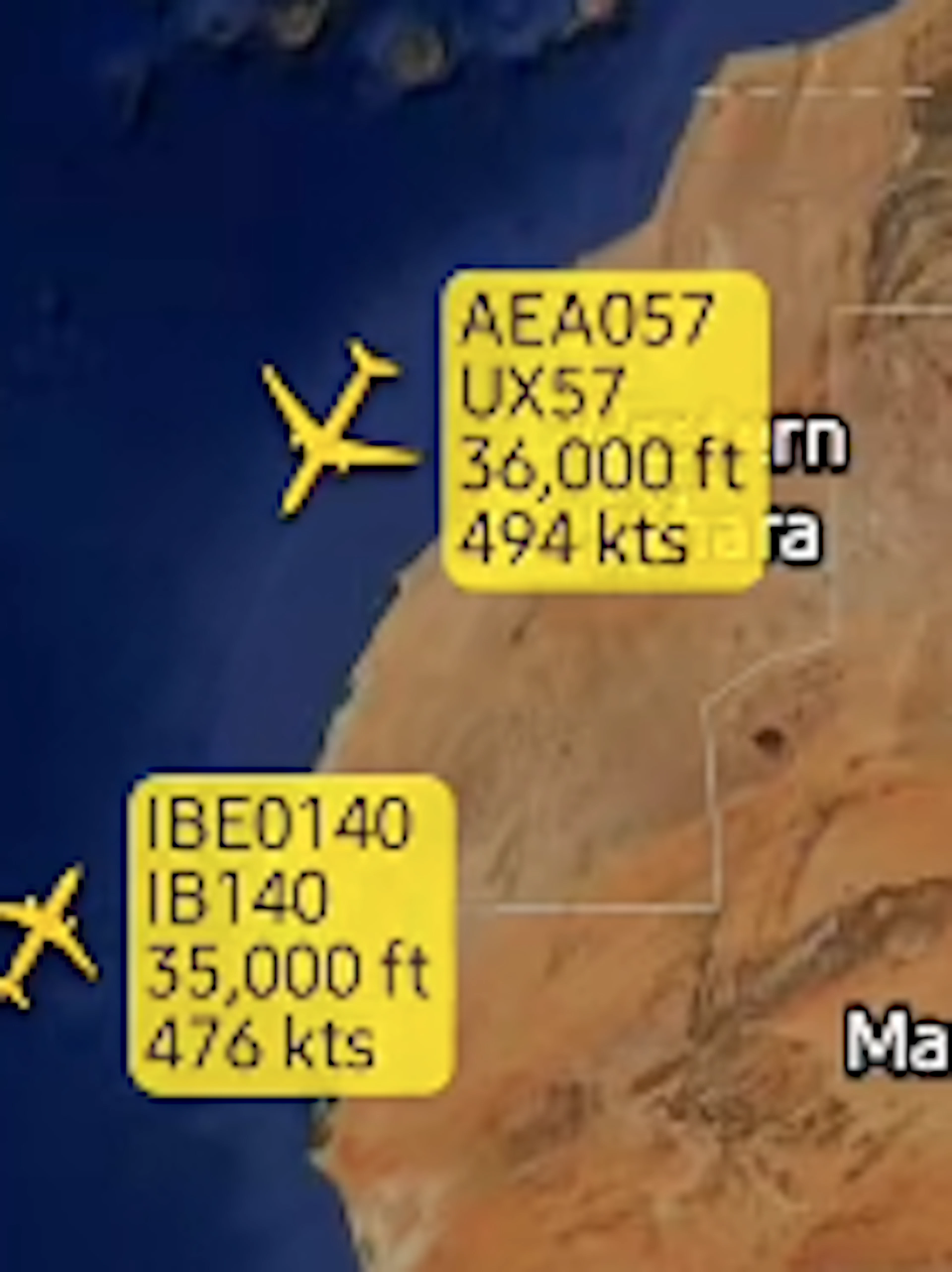 Deux avions de ligne foncent l'un vers l'autre et frisent la catastrophe !