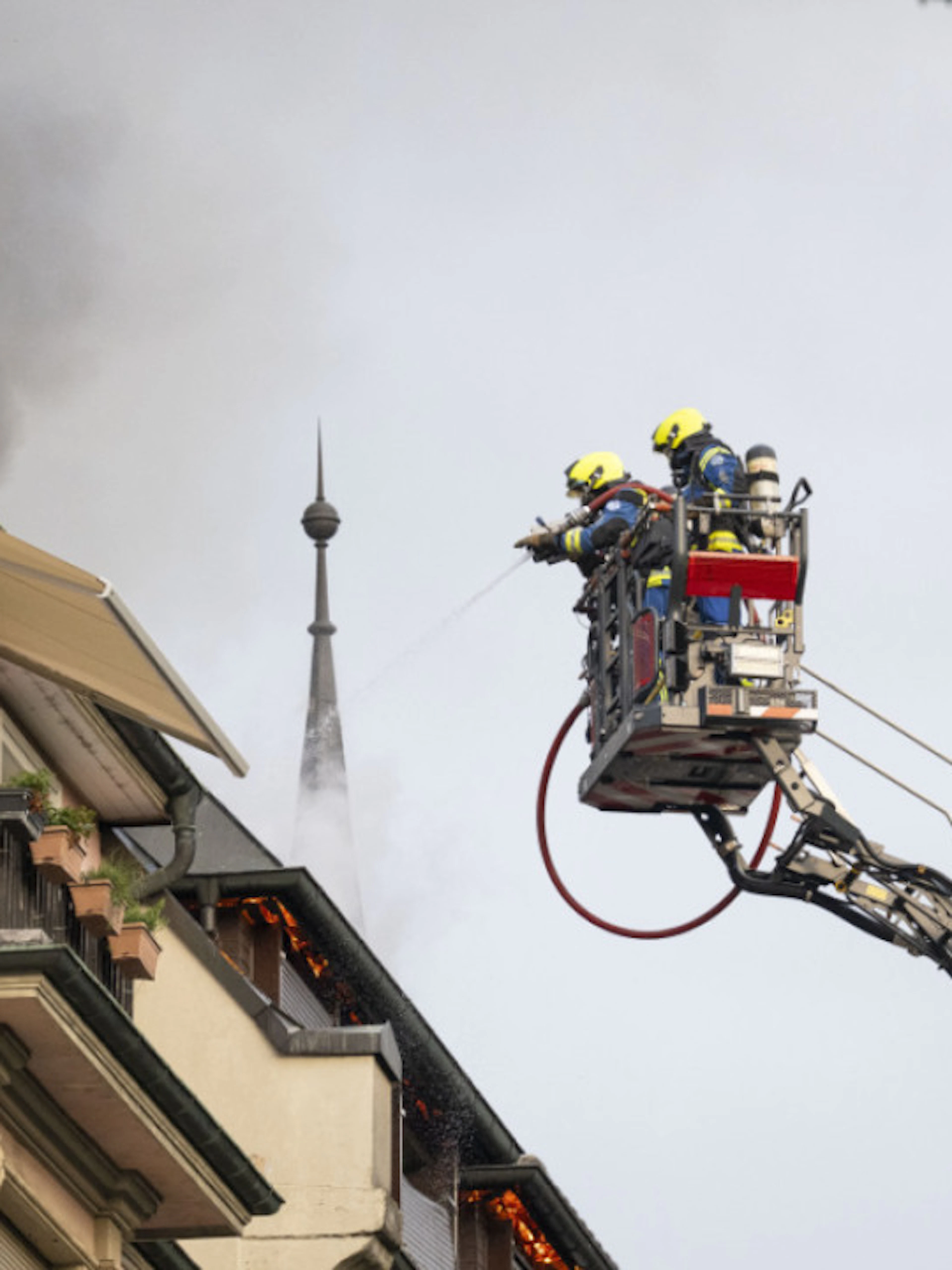 Domato l'incendio scoppiato domenica sera in un hotel di Lucerna