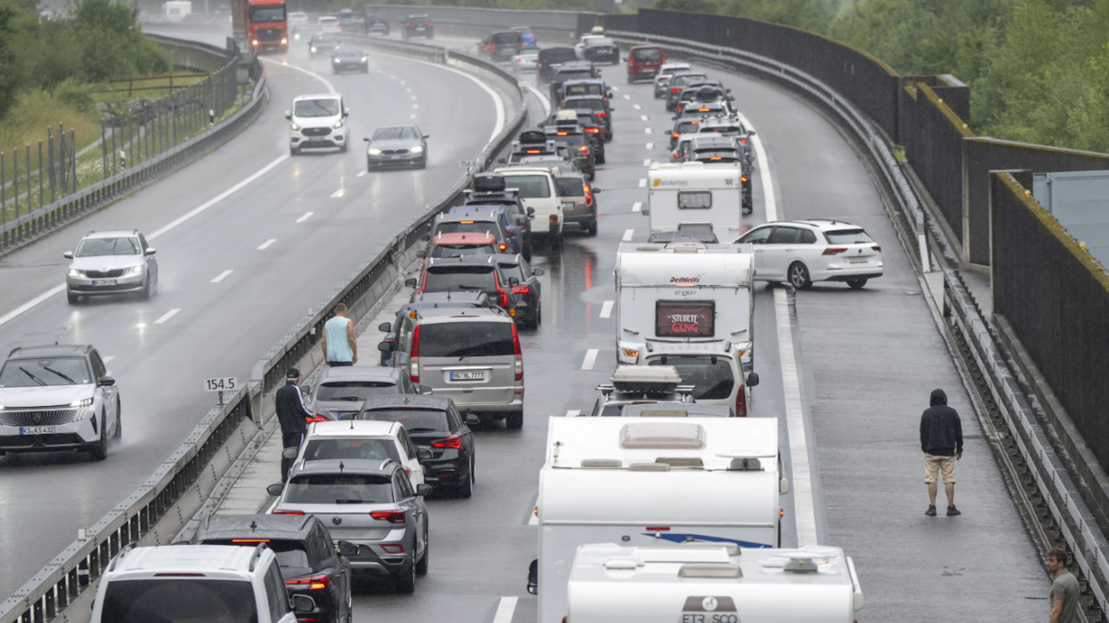 Stau vor dem Gotthard-Nordportal erreicht Länge von 18 Kilometern