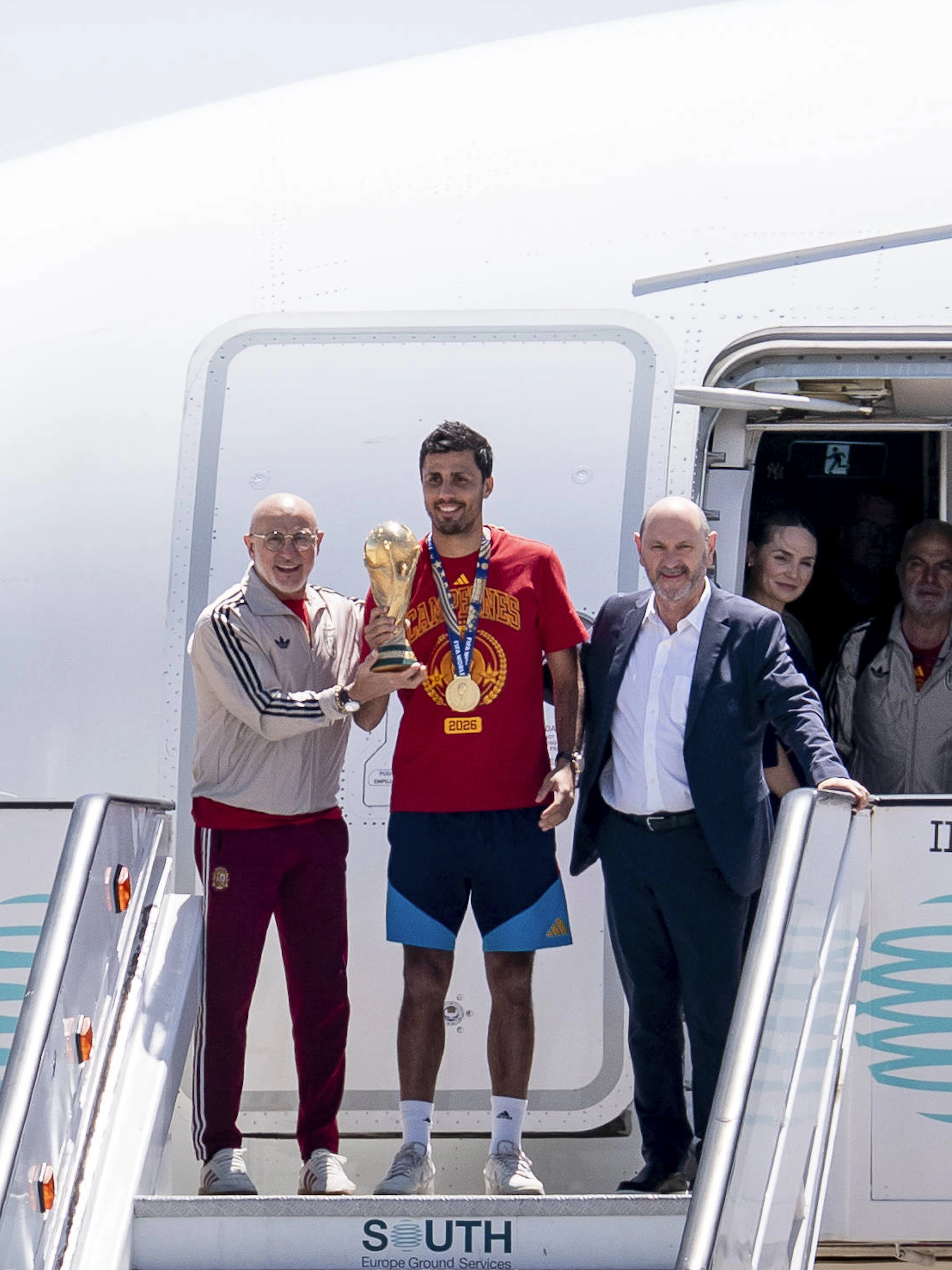 Les champions du monde sont de retour au bercail