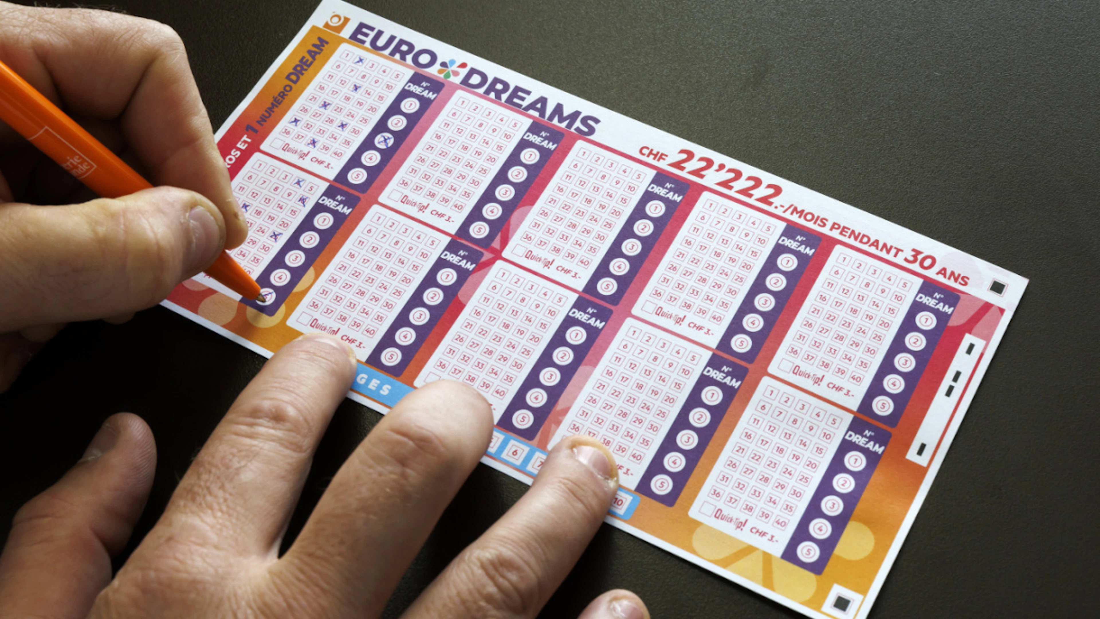Personne ne décroche la bonne combinaison à l'Eurodreams