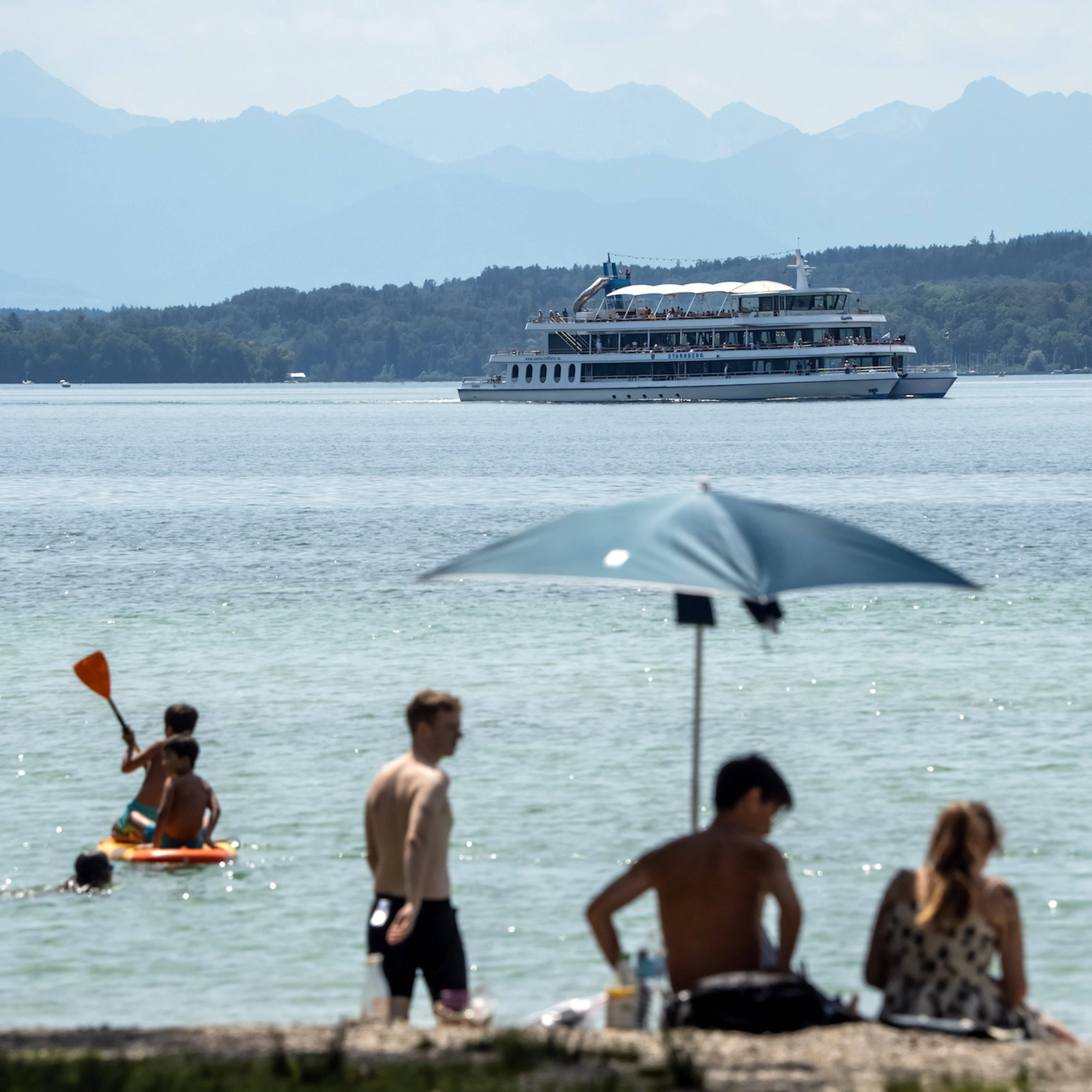 Al lido di Starnberg