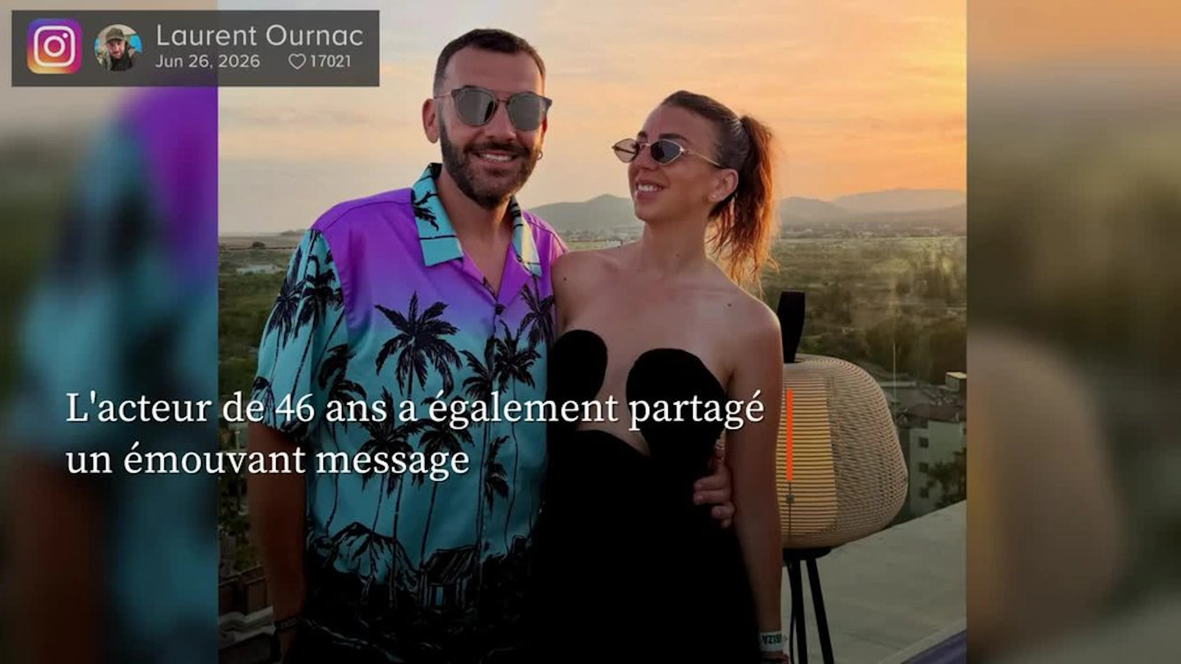 Laurent Ournac marque 12 ans de mariage avec Ludivine