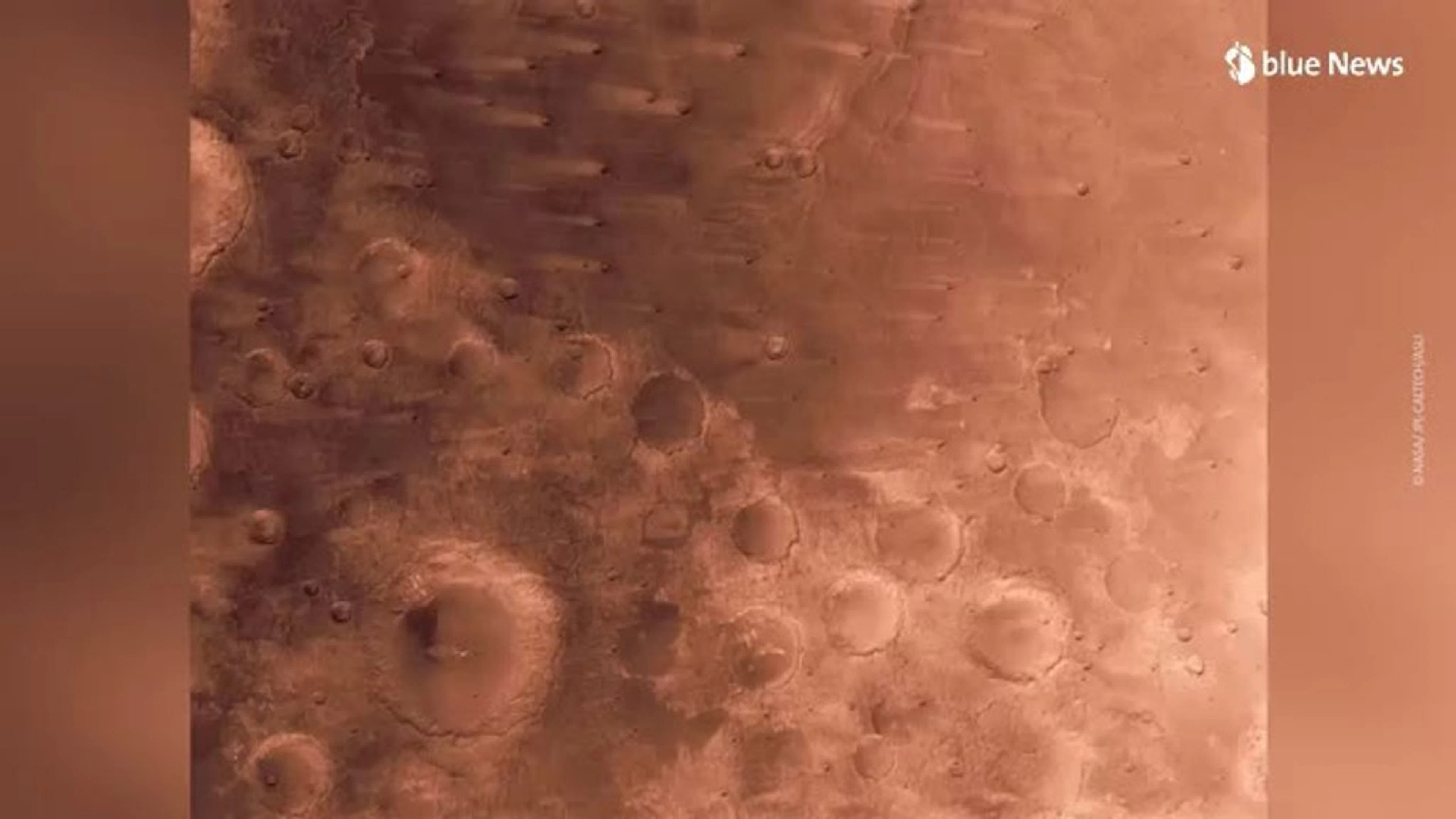 Spektakuläre Mars-Bilder: Raumsonde zeigt den roten Planeten aus seltener Perspektive