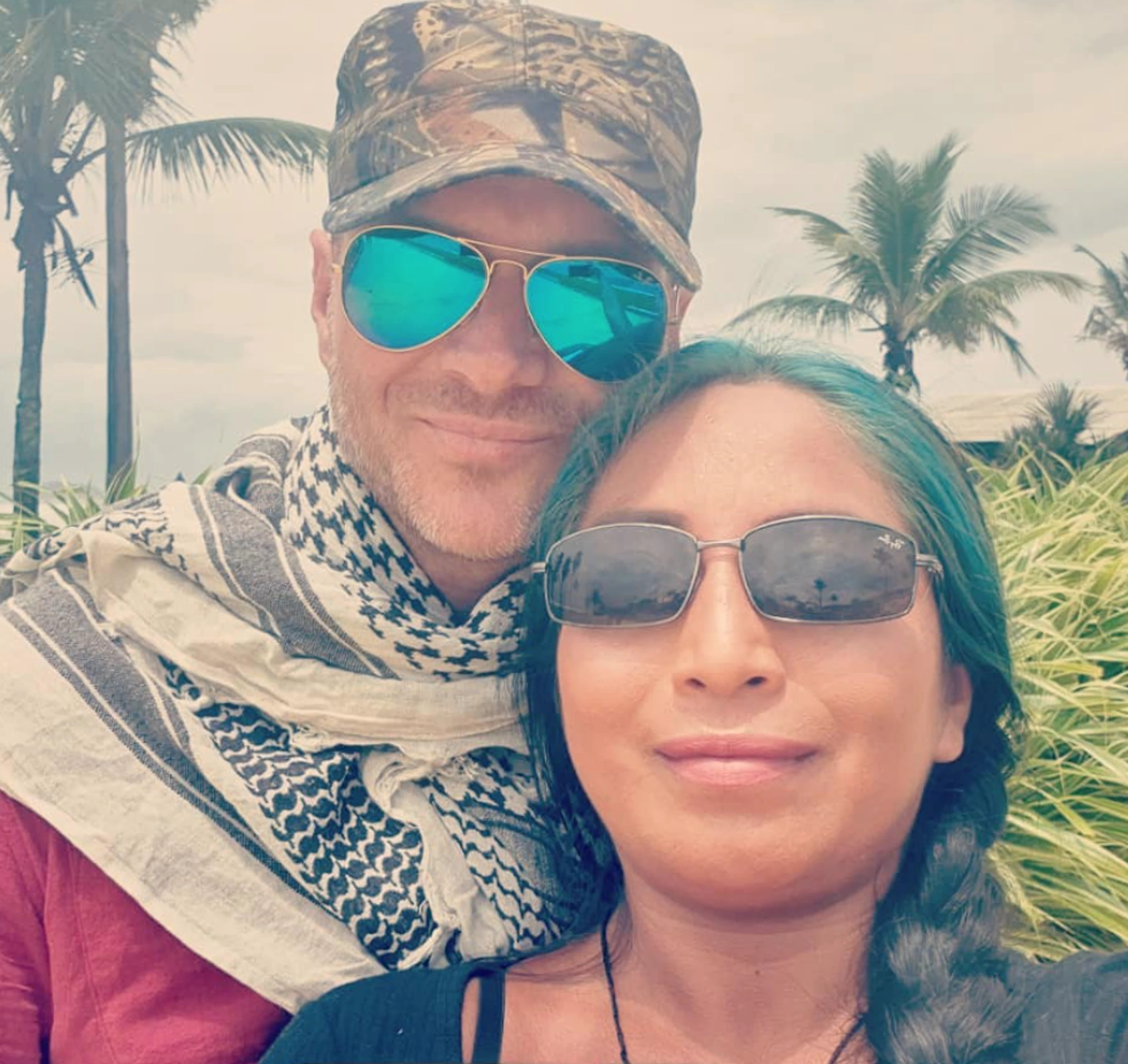 Love knows no bounds: German IT manager Christian Blankenhorn has fallen in love with Umussy Fontez Vaz, the daughter of a Brazilian chief.