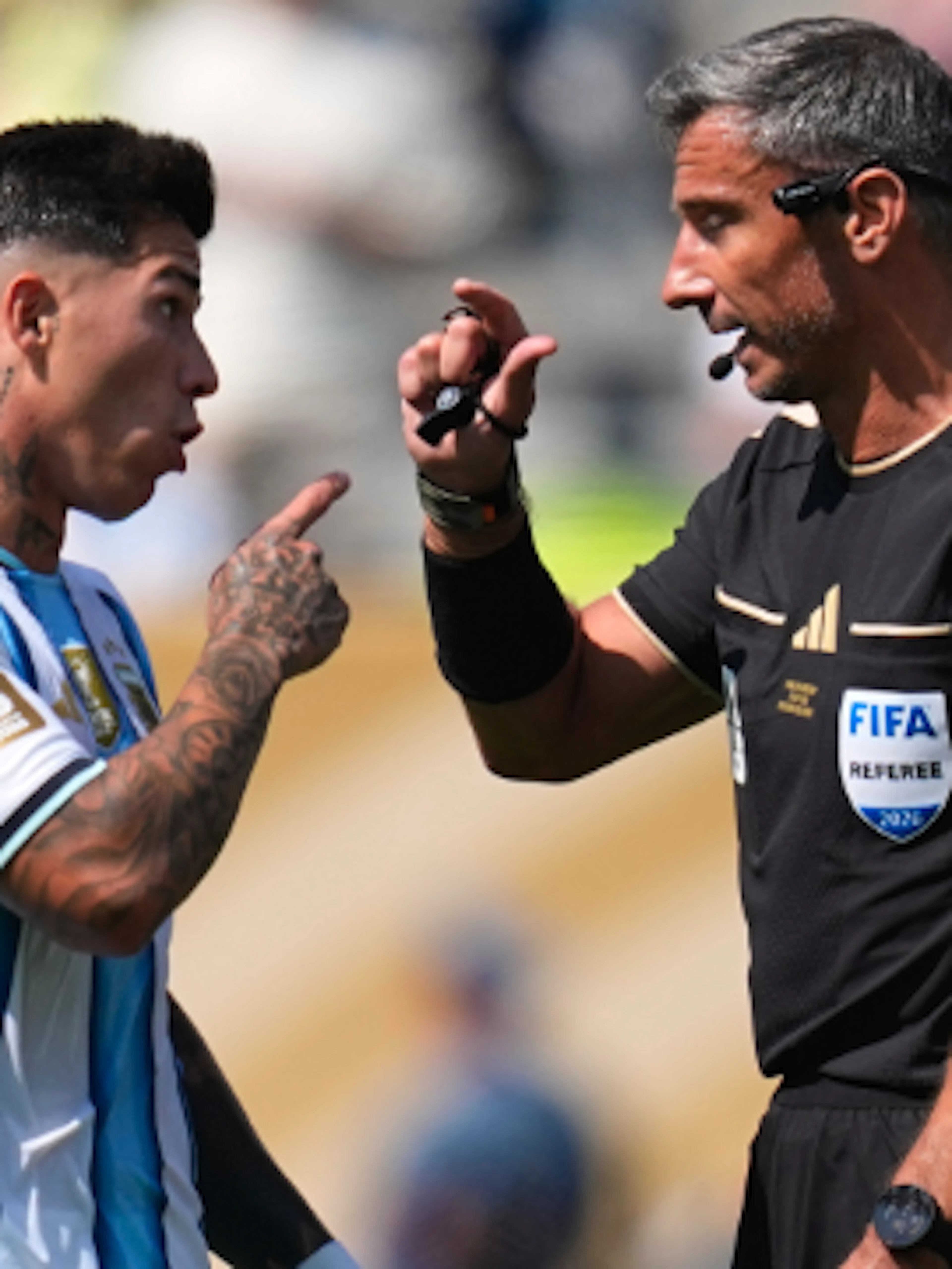 Jetzt spricht Argentiniens Rotsünder – aber sein Platzverweis ist kein Thema