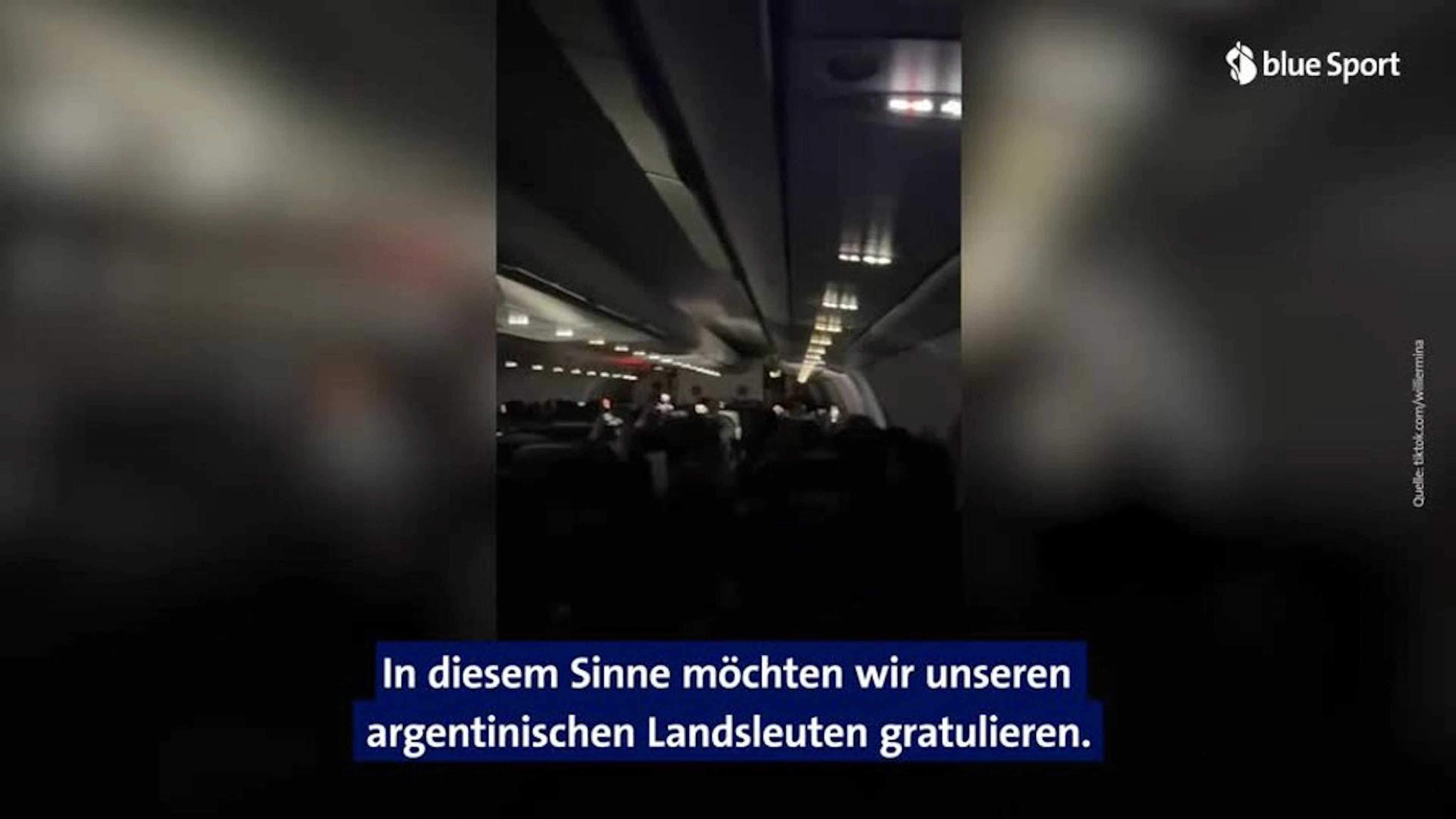 Spanischer Pilot täuscht Argentinien-Fans