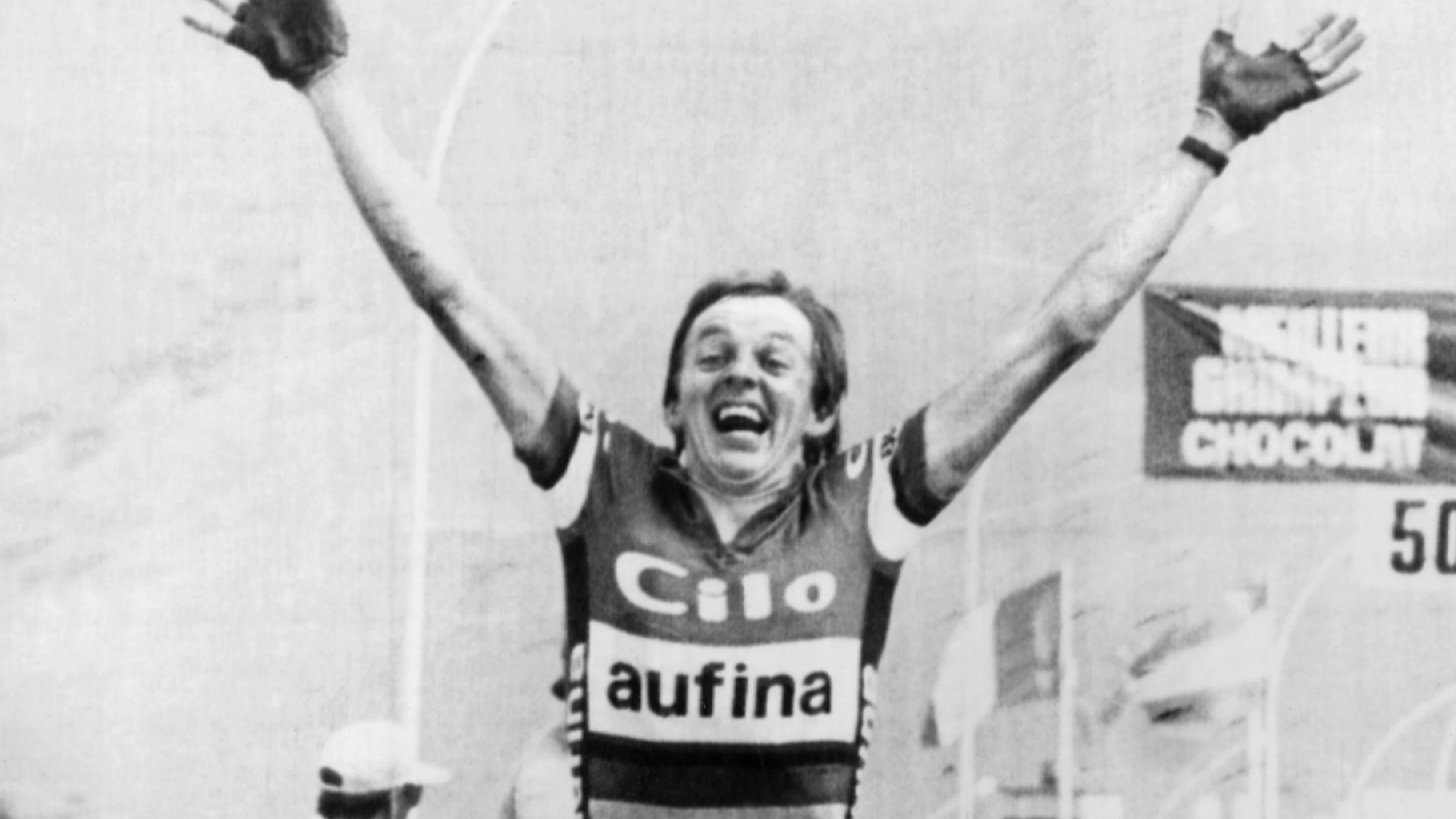 Grösster Moment in der Karriere von Beat Breu: 1982 triumphiert der Bergfloh auf der Alpe d'Huez