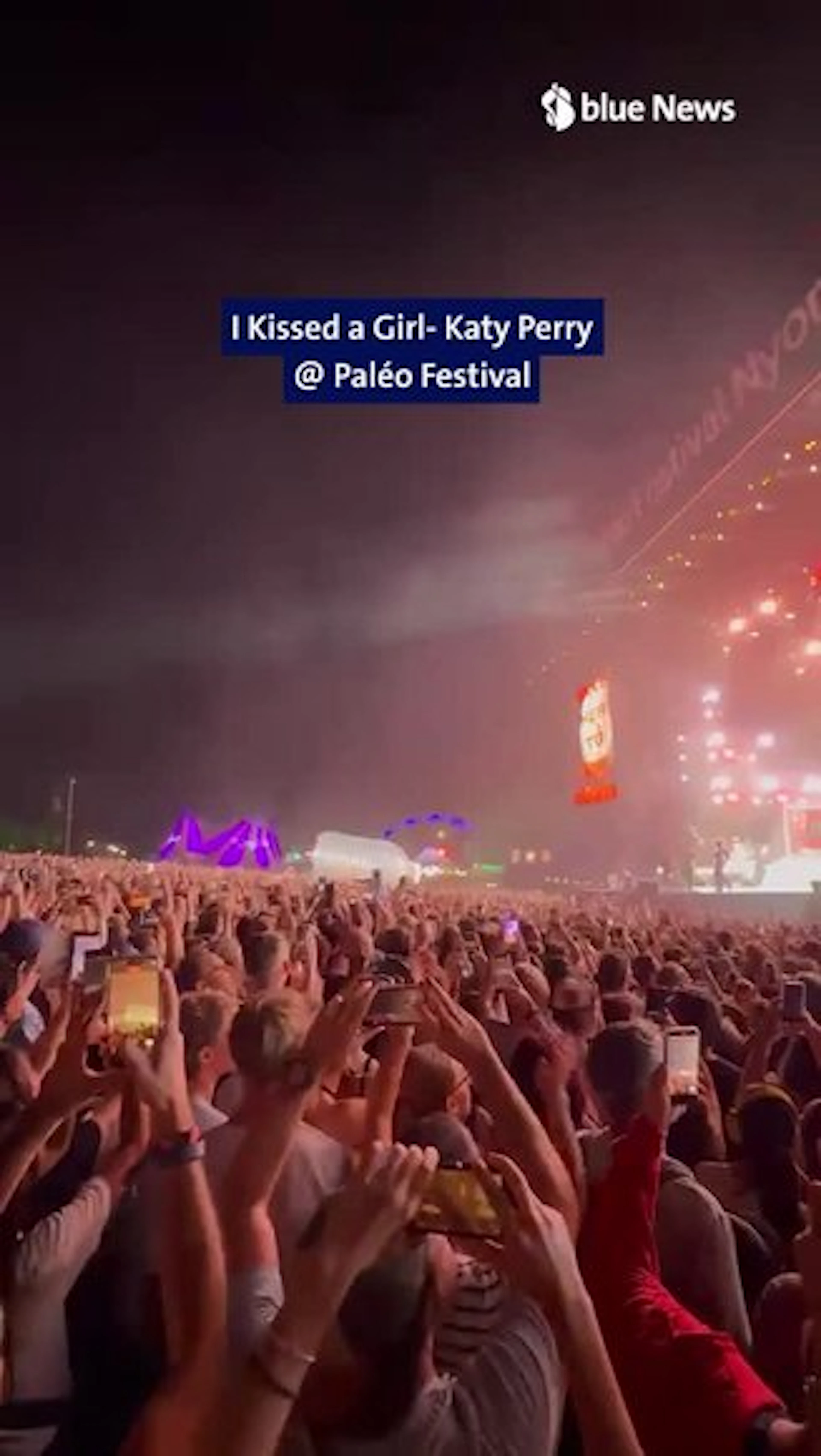 Katy Perry - I kissed a girl au Paléo