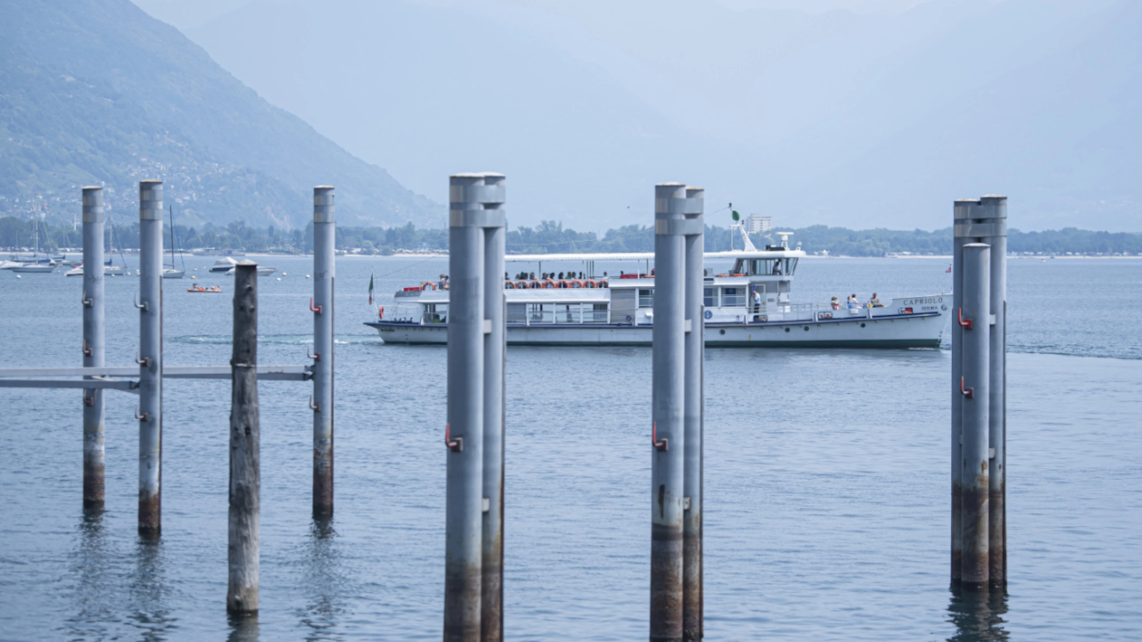 Da metà giugno il Lago Maggiore si è abbassato di oltre un metro. (Foto d'archivio)