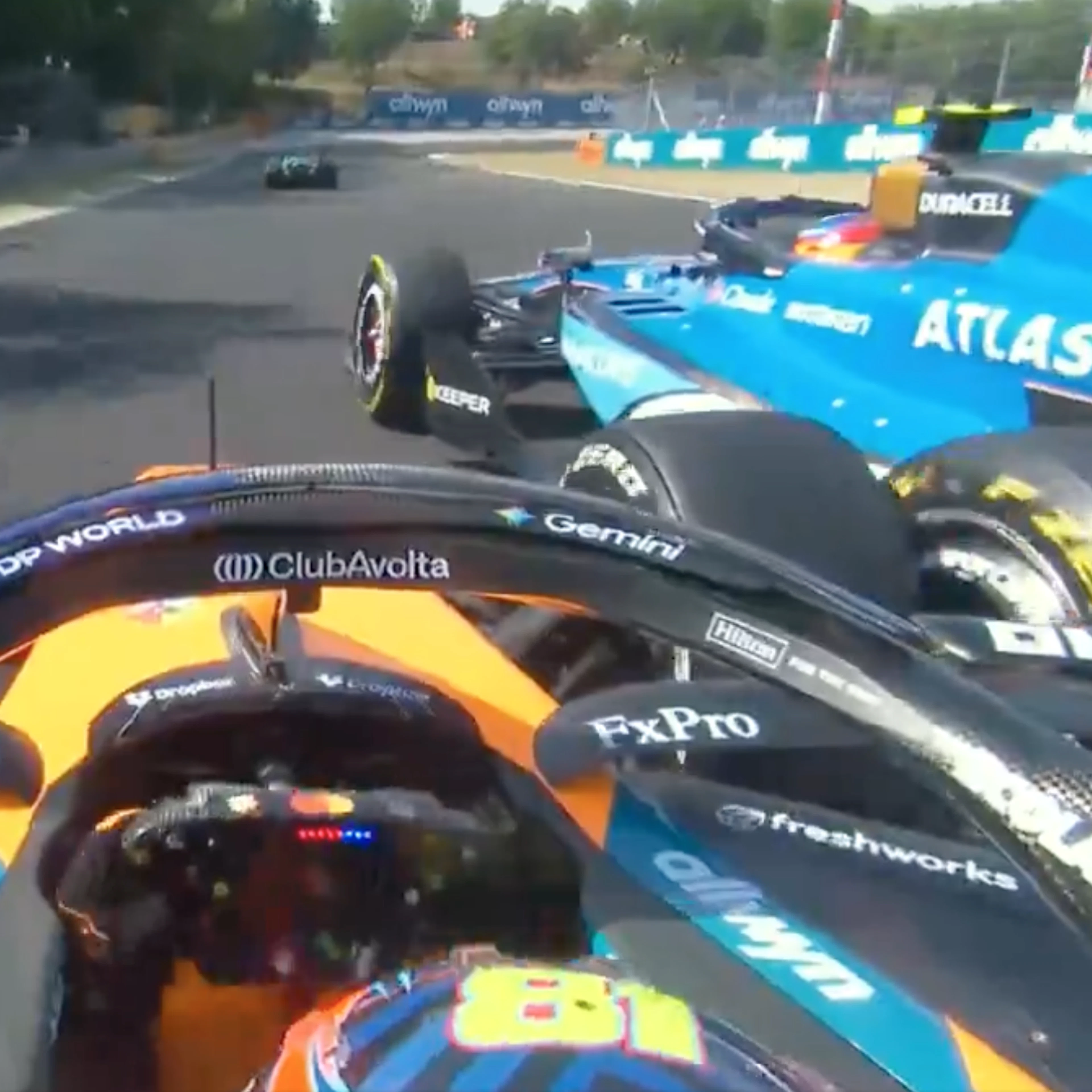 Aufreger beim GP von Ungarn