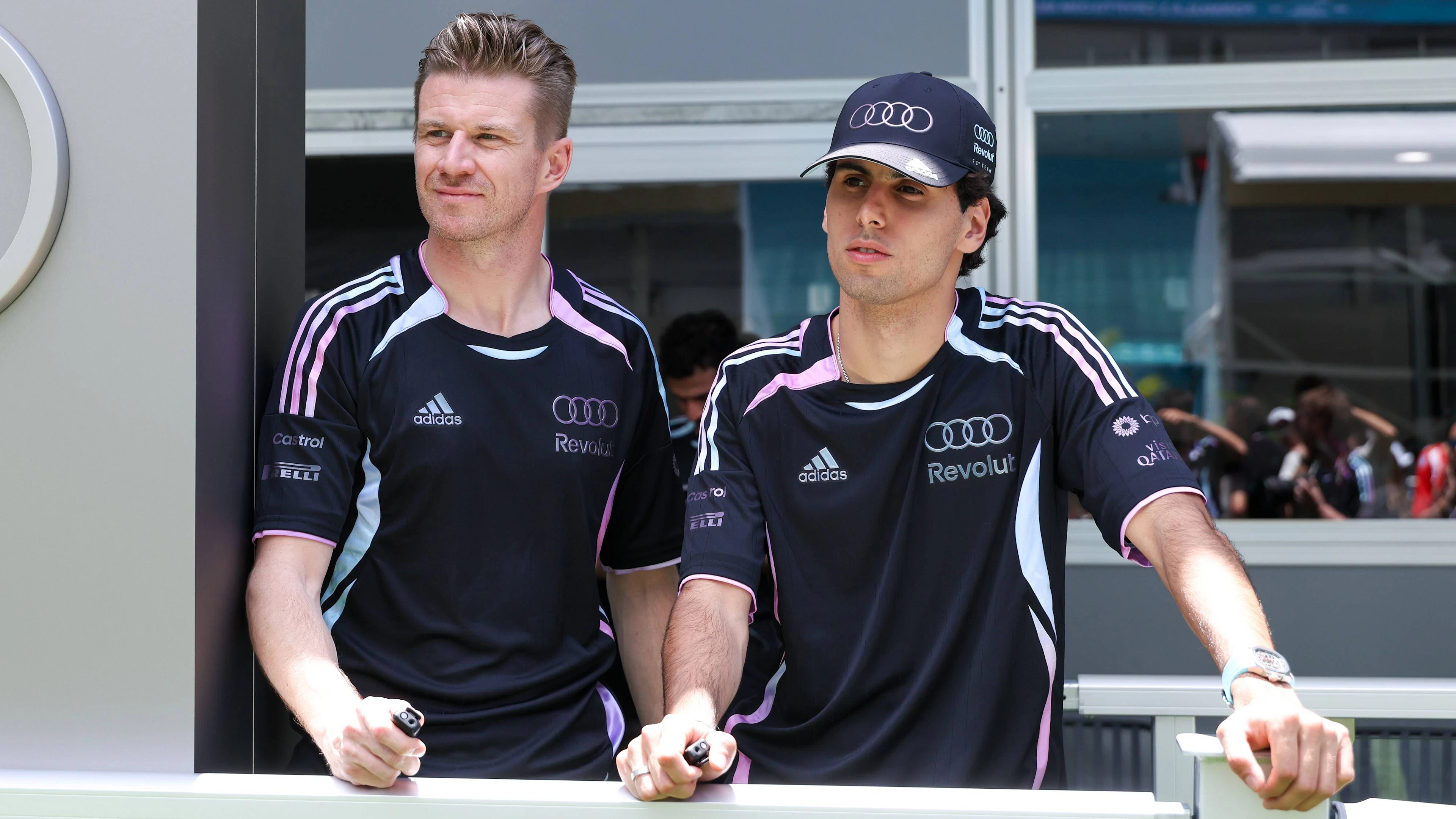 A Well-Coordinated Duo: Nico Hülkenberg and Gabriel Bortoleto.