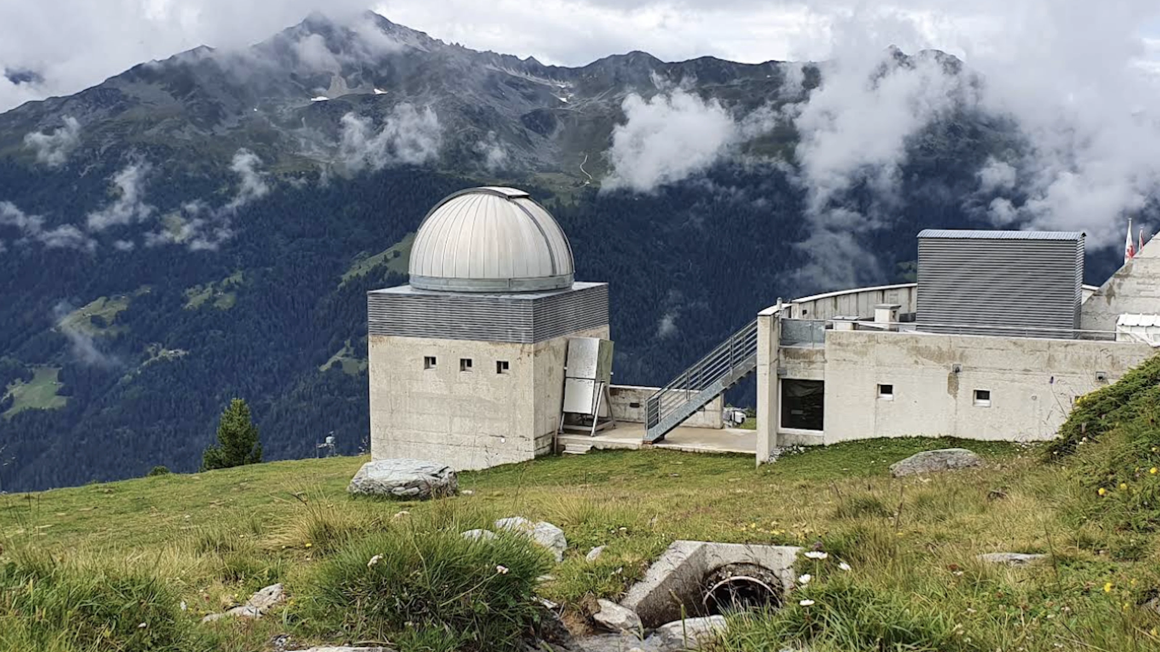 The observatory in Saint-Luc.