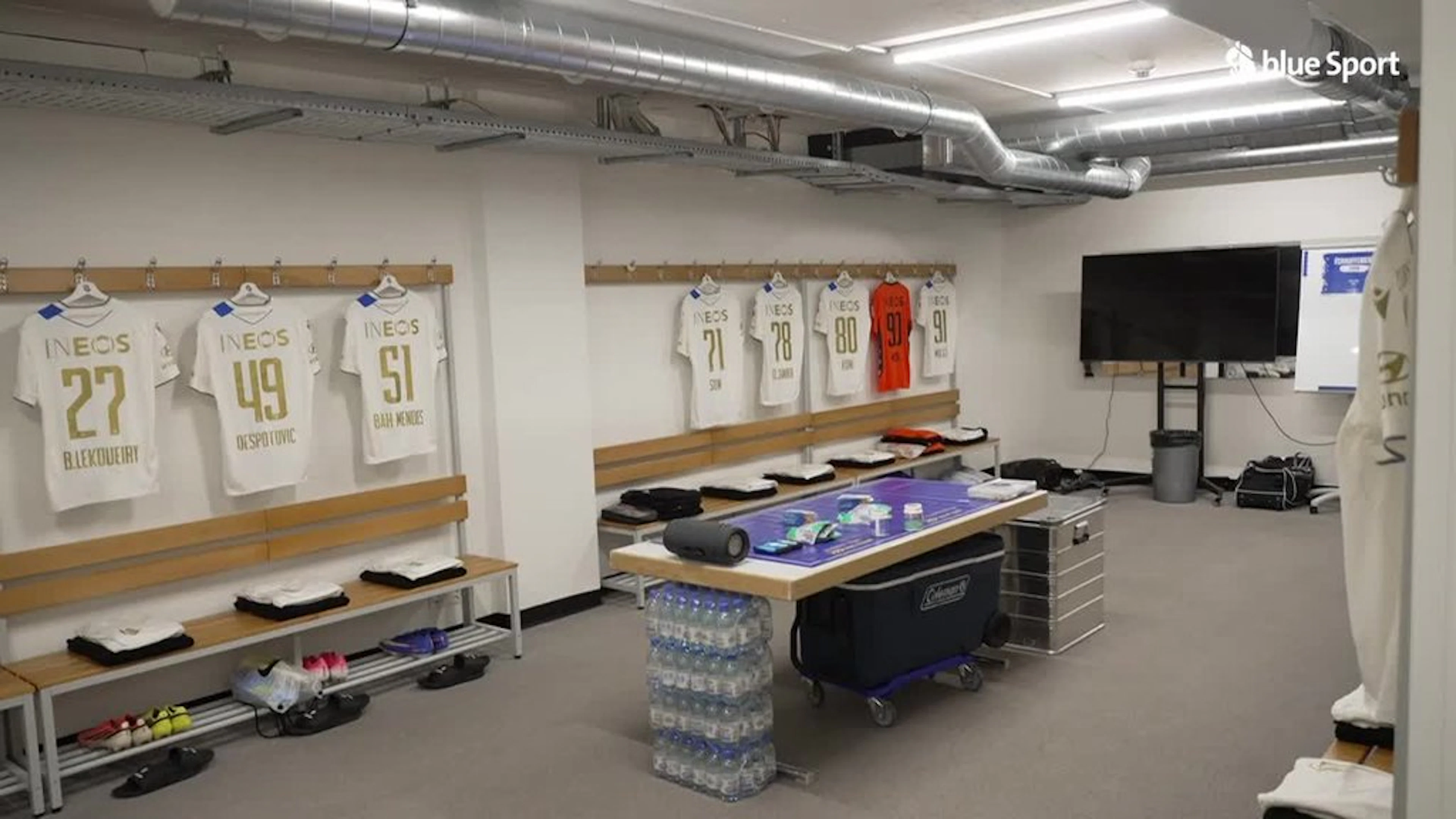 So sieht es jetzt in der FCB-Garderobe aus